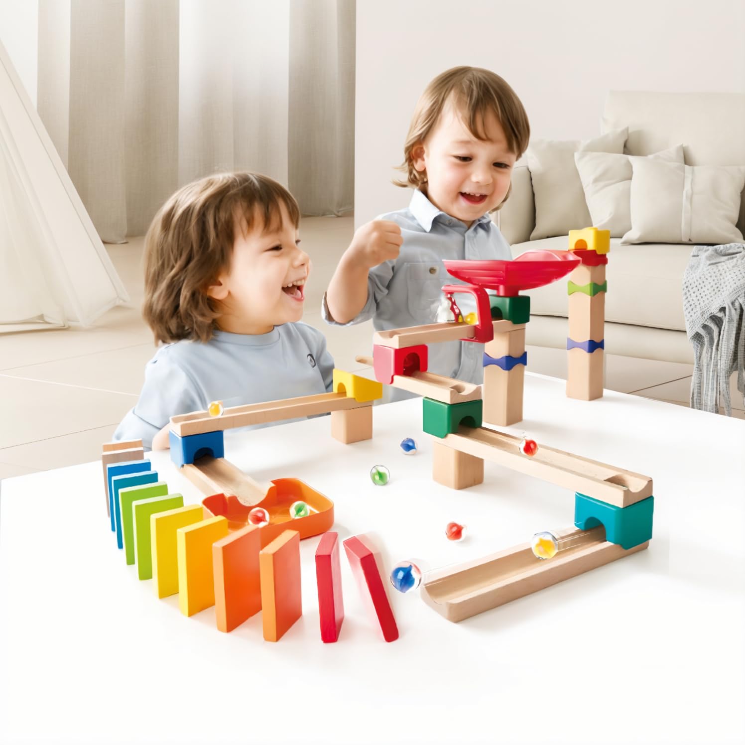 Foto 7 pulgar | Marble Track Hape Crazy Rollers Stack Track Track Track Para Niños Mayores De 3 Años - Venta Internacional.