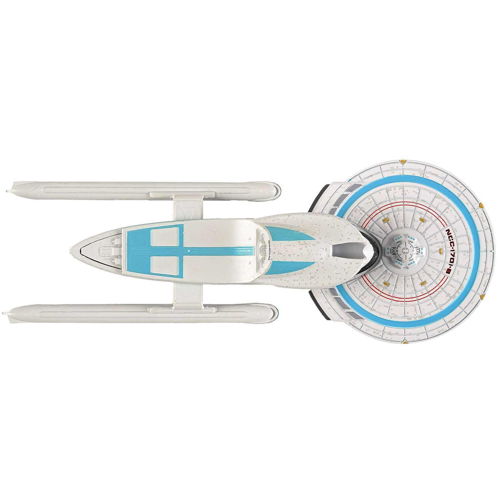 Foto 7 pulgar | Réplica De Figura Star Trek Eaglemoss Uss Enterprise Ncc-1701 B - Venta Internacional.