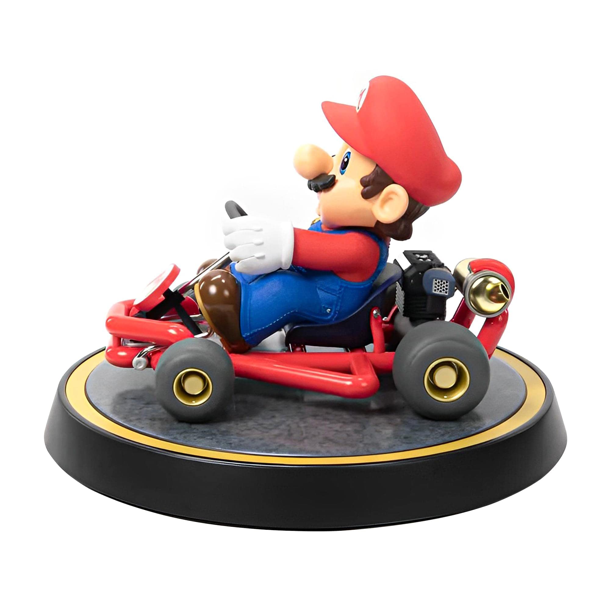Foto 2 pulgar | Statue First 4 Figures Mario Kart Mario Pvc Edición Estándar - Venta Internacional.