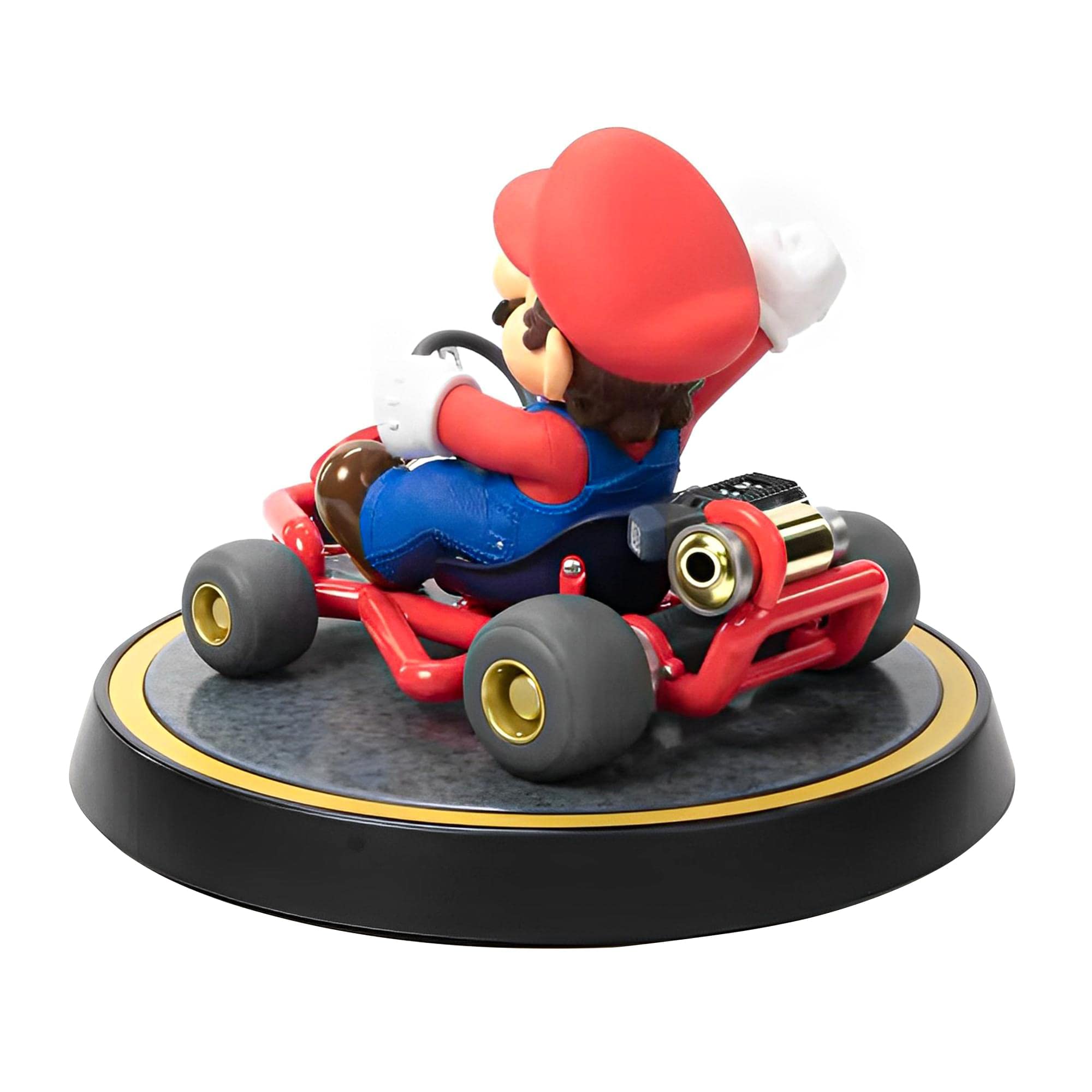 Foto 3 pulgar | Statue First 4 Figures Mario Kart Mario Pvc Edición Estándar - Venta Internacional.