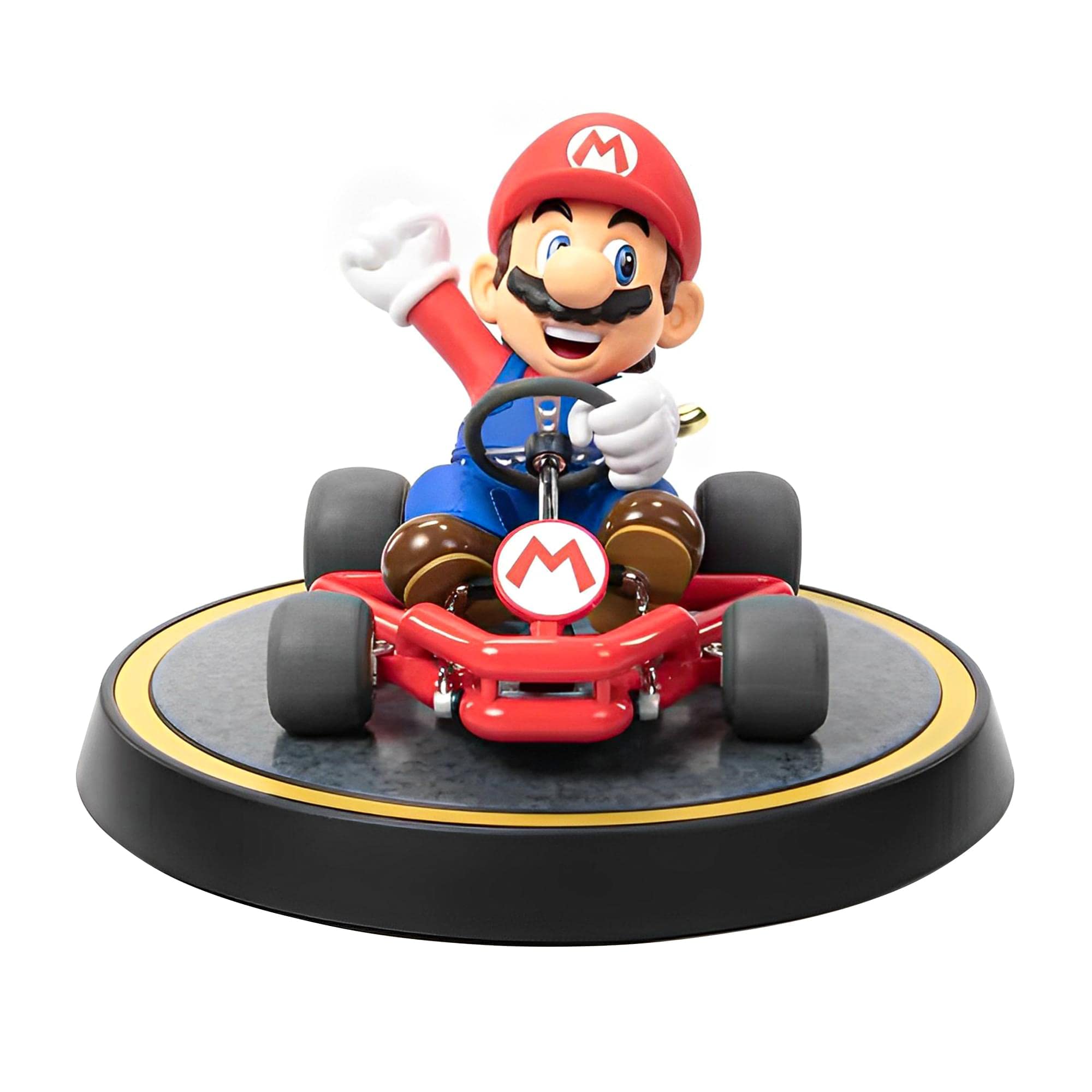 Foto 6 pulgar | Statue First 4 Figures Mario Kart Mario Pvc Edición Estándar - Venta Internacional.