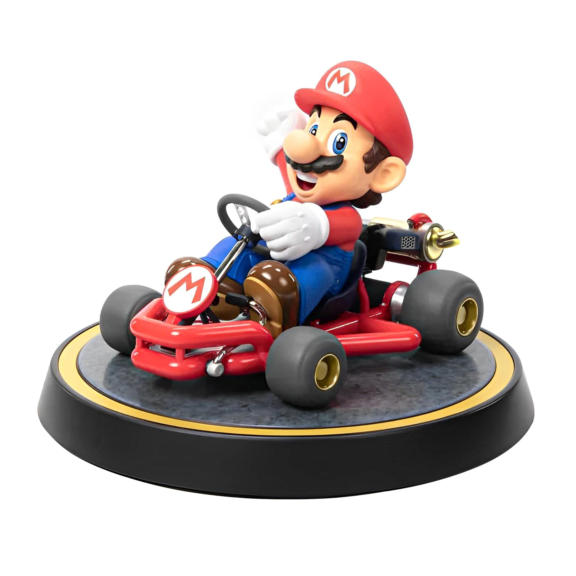 Foto 7 pulgar | Statue First 4 Figures Mario Kart Mario Pvc Edición Estándar - Venta Internacional.