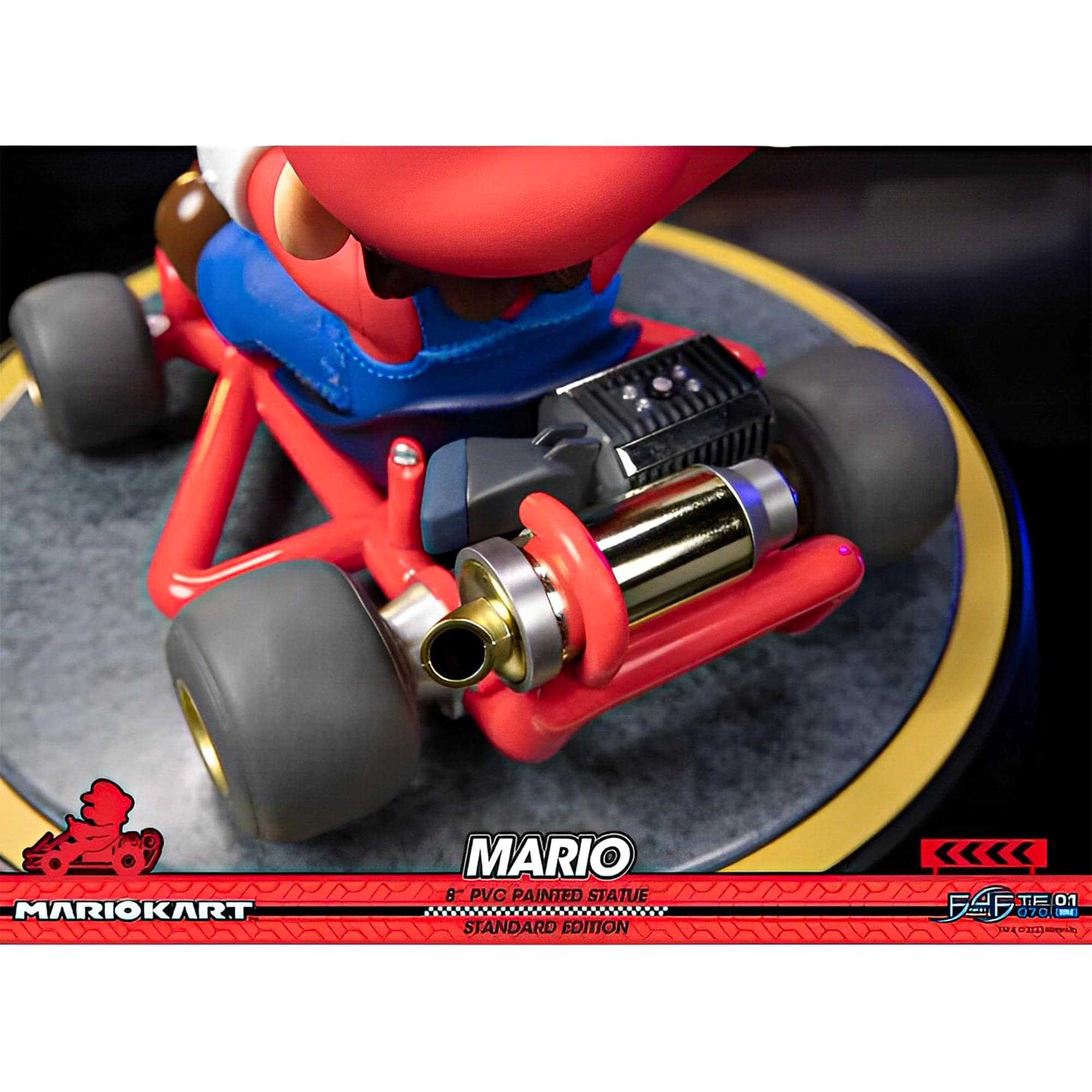 Foto 8 pulgar | Statue First 4 Figures Mario Kart Mario Pvc Edición Estándar - Venta Internacional.