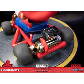 Foto 7 | Statue First 4 Figures Mario Kart Mario Pvc Edición Estándar - Venta Internacional.