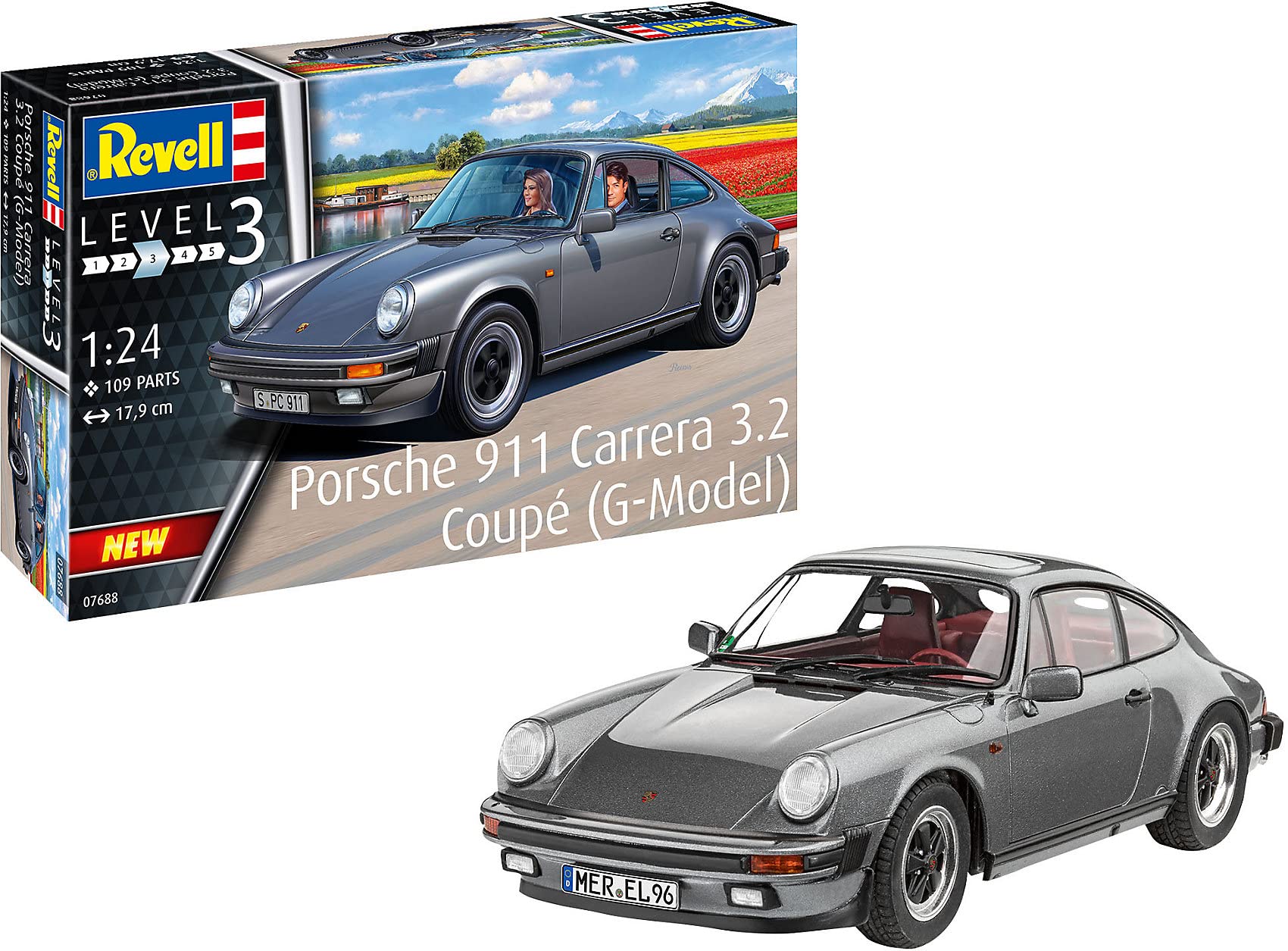 Foto 2 pulgar | Carro Porsche 911 Revell Coleccionable-Venta Internacional