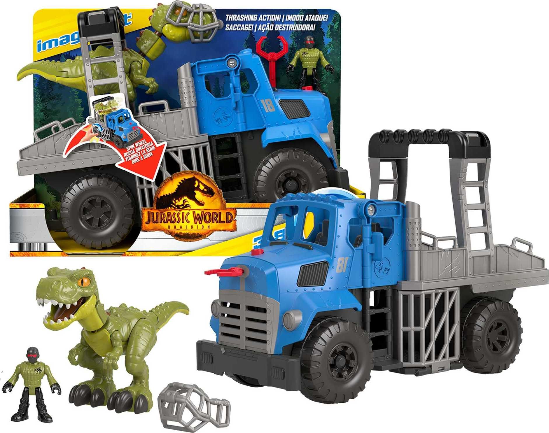 Foto 2 pulgar | Juguete Fisher-price Imaginext Jurassic World Dominion Kids 3+ - Venta Internacional.