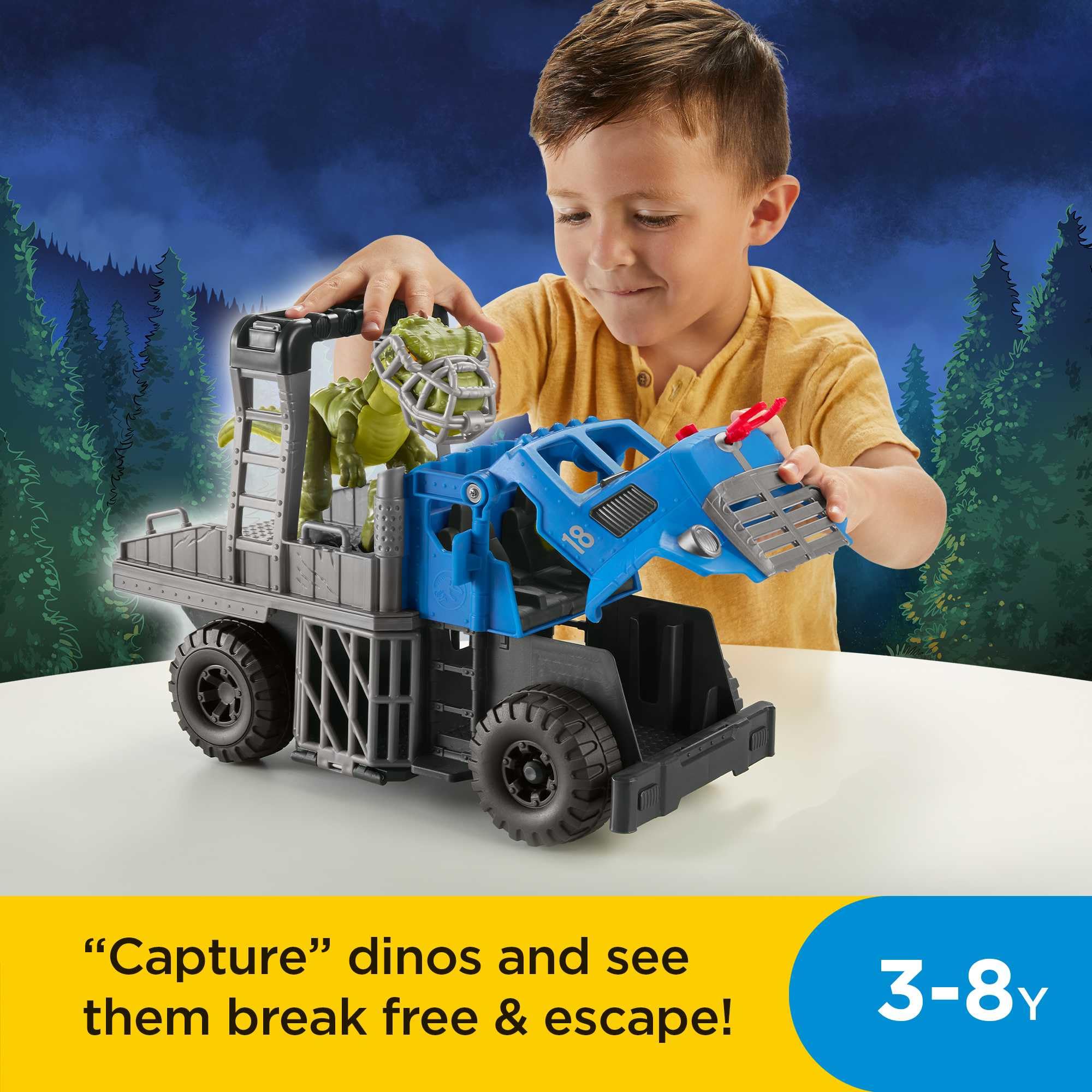 Foto 3 pulgar | Juguete Fisher-price Imaginext Jurassic World Dominion Kids 3+ - Venta Internacional.