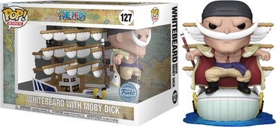 Foto 3 | ¡papá! Monta Funko One Piece Whitebeard Con Moby Dick - Venta Internacional.