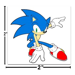 Foto 3 | Tatuajes Temporales De Sonic The Hedgehog, 72 Unidades, Para Fiestas Infantiles - Venta Internacional.