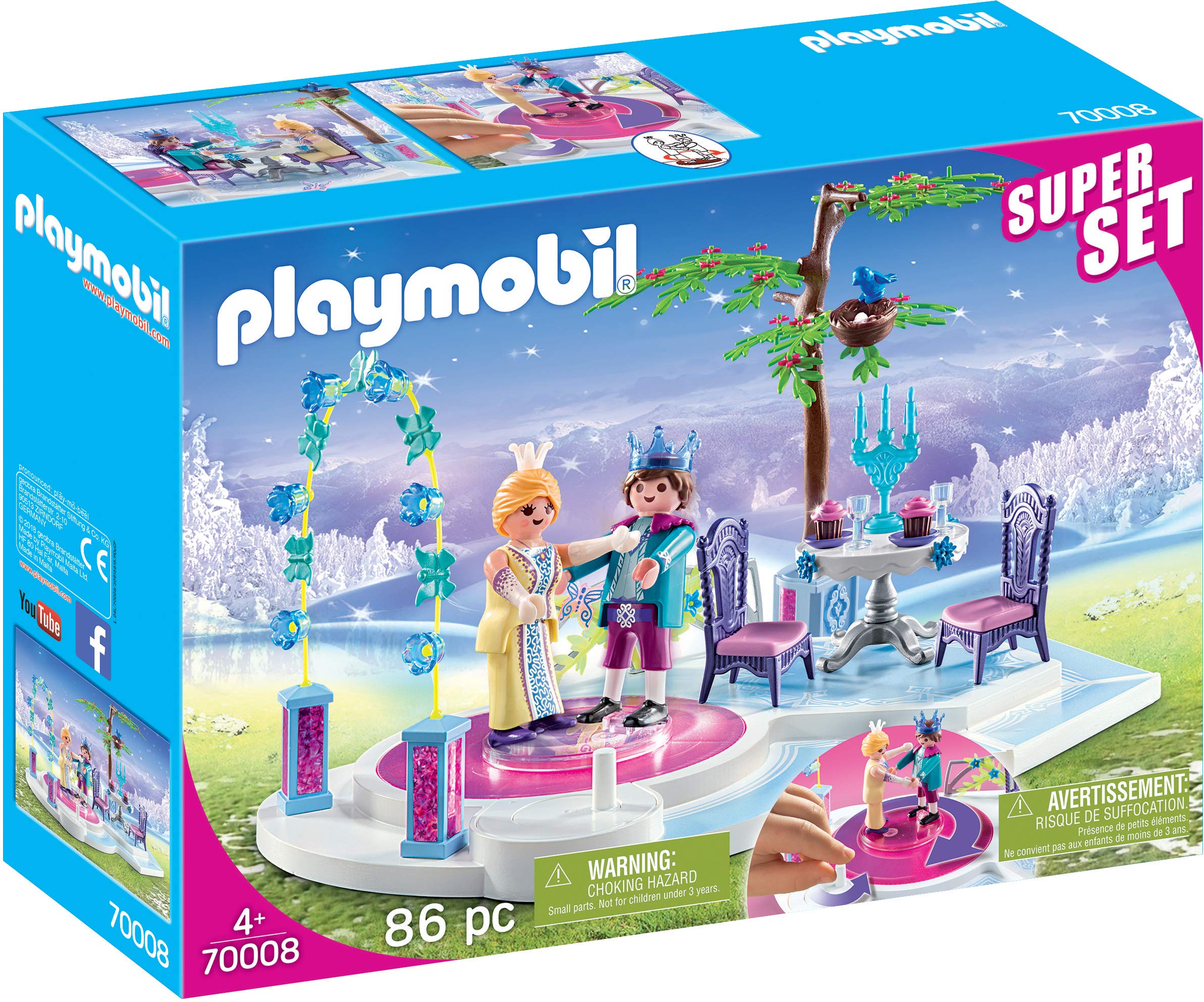 Foto 2 pulgar | Pelota Real Superset De Playmobil Con Plataforma Giratoria - Venta Internacional.
