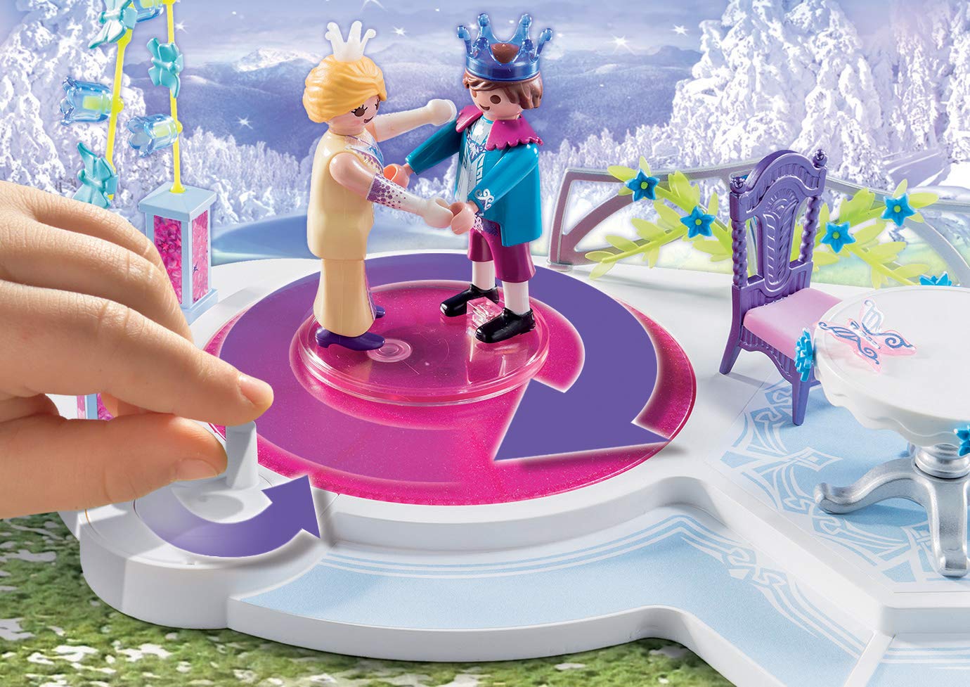 Foto 7 pulgar | Pelota Real Superset De Playmobil Con Plataforma Giratoria - Venta Internacional.