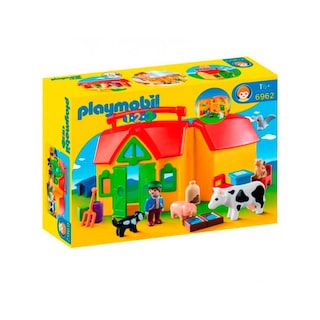 Foto 1 | Toy Playmobil My Take Along Farm Para Niños Pequeños - Venta Internacional.