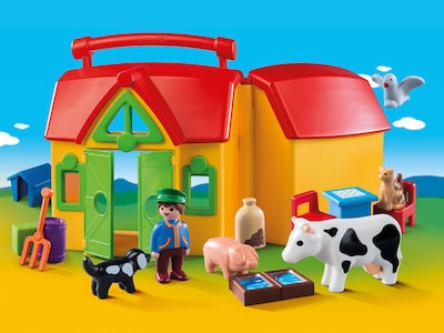 Foto 2 | Toy Playmobil My Take Along Farm Para Niños Pequeños - Venta Internacional.