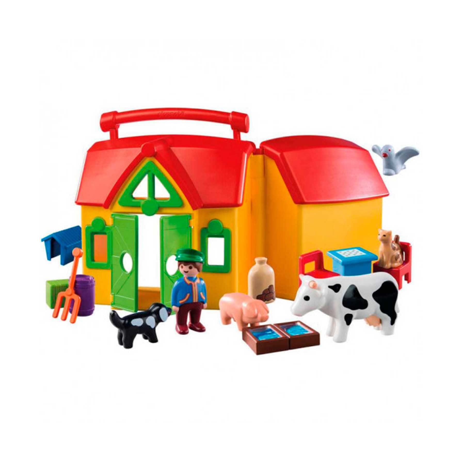 Foto 4 pulgar | Toy Playmobil My Take Along Farm Para Niños Pequeños - Venta Internacional.