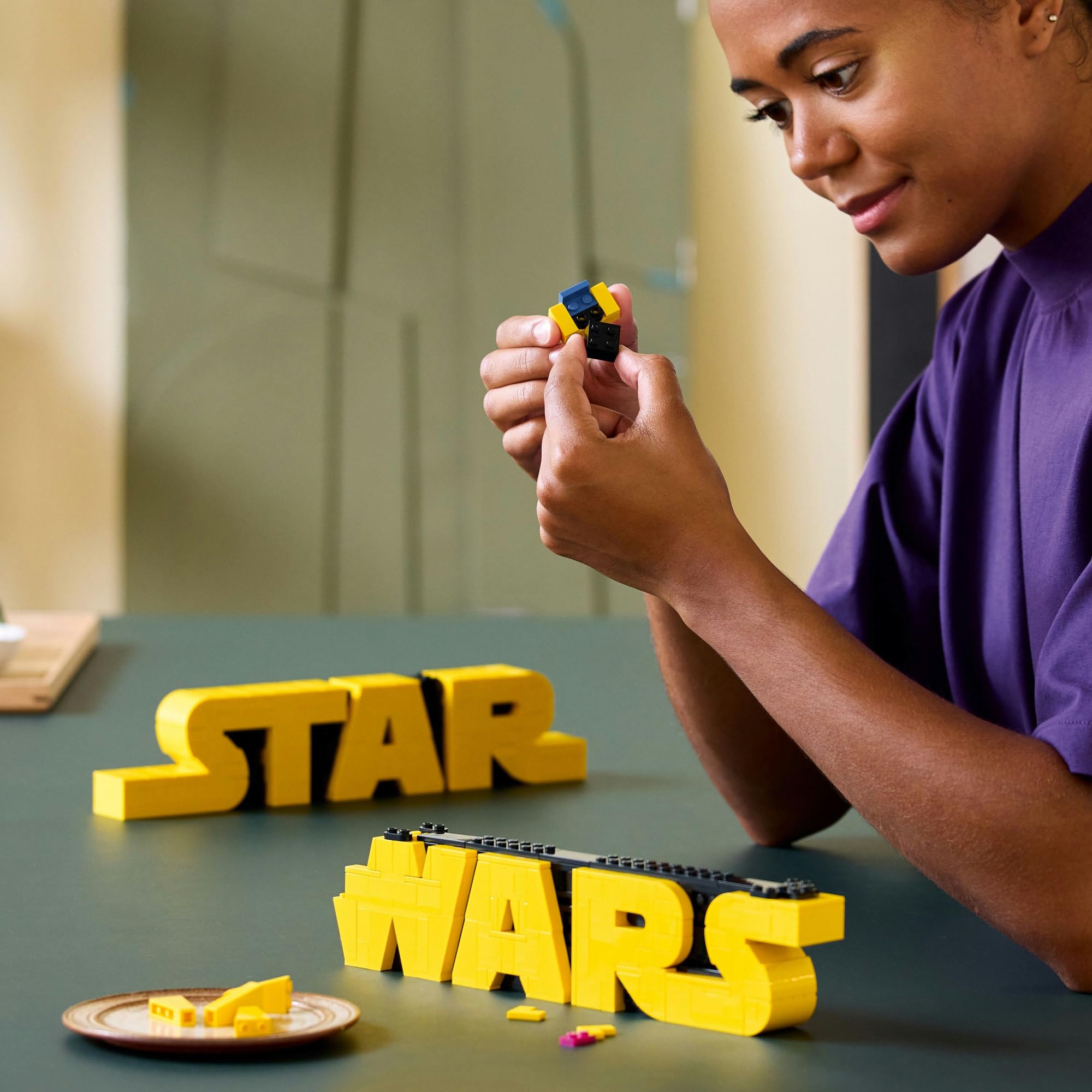 Foto 4 pulgar | Bloques De Construcción Lego Star Wars Logotipo De Star Wars Construido En Ladrillo - Venta Internacional.