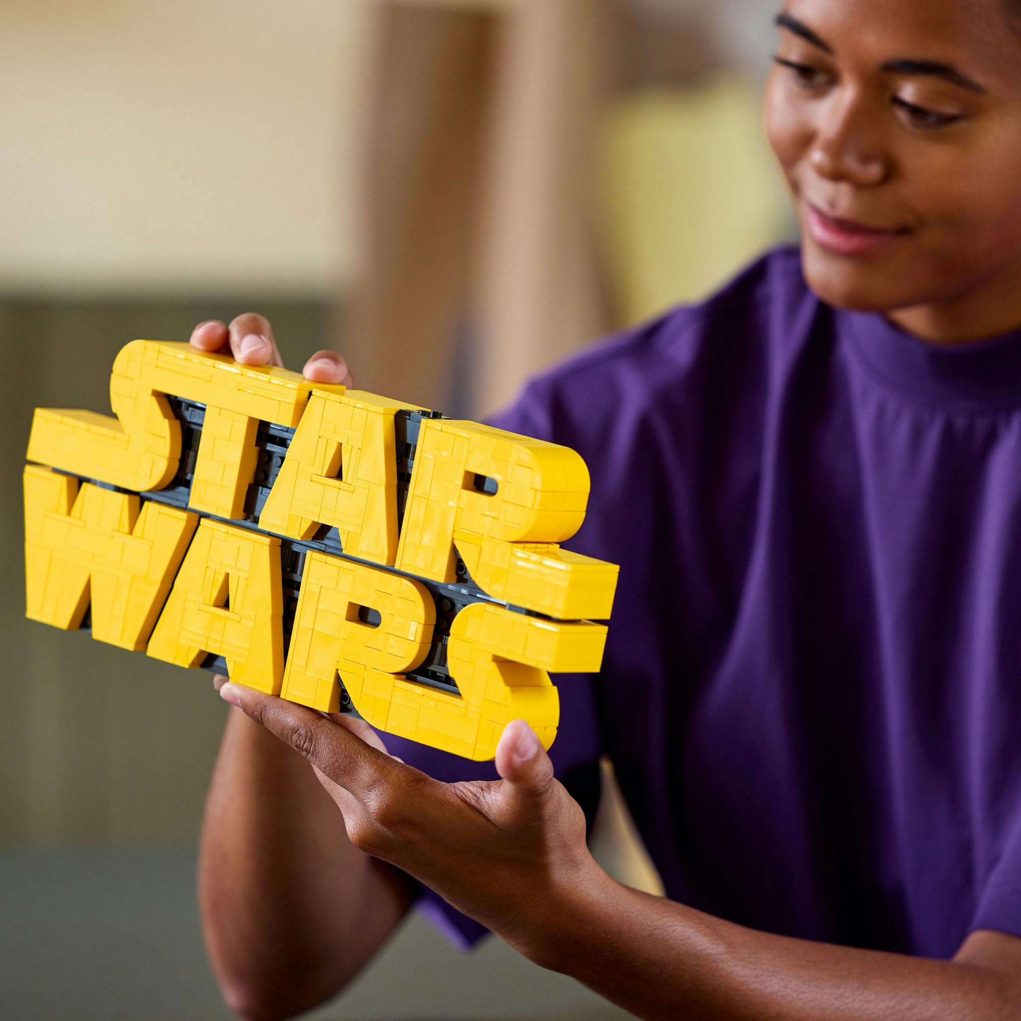 Foto 5 pulgar | Bloques De Construcción Lego Star Wars Logotipo De Star Wars Construido En Ladrillo - Venta Internacional.