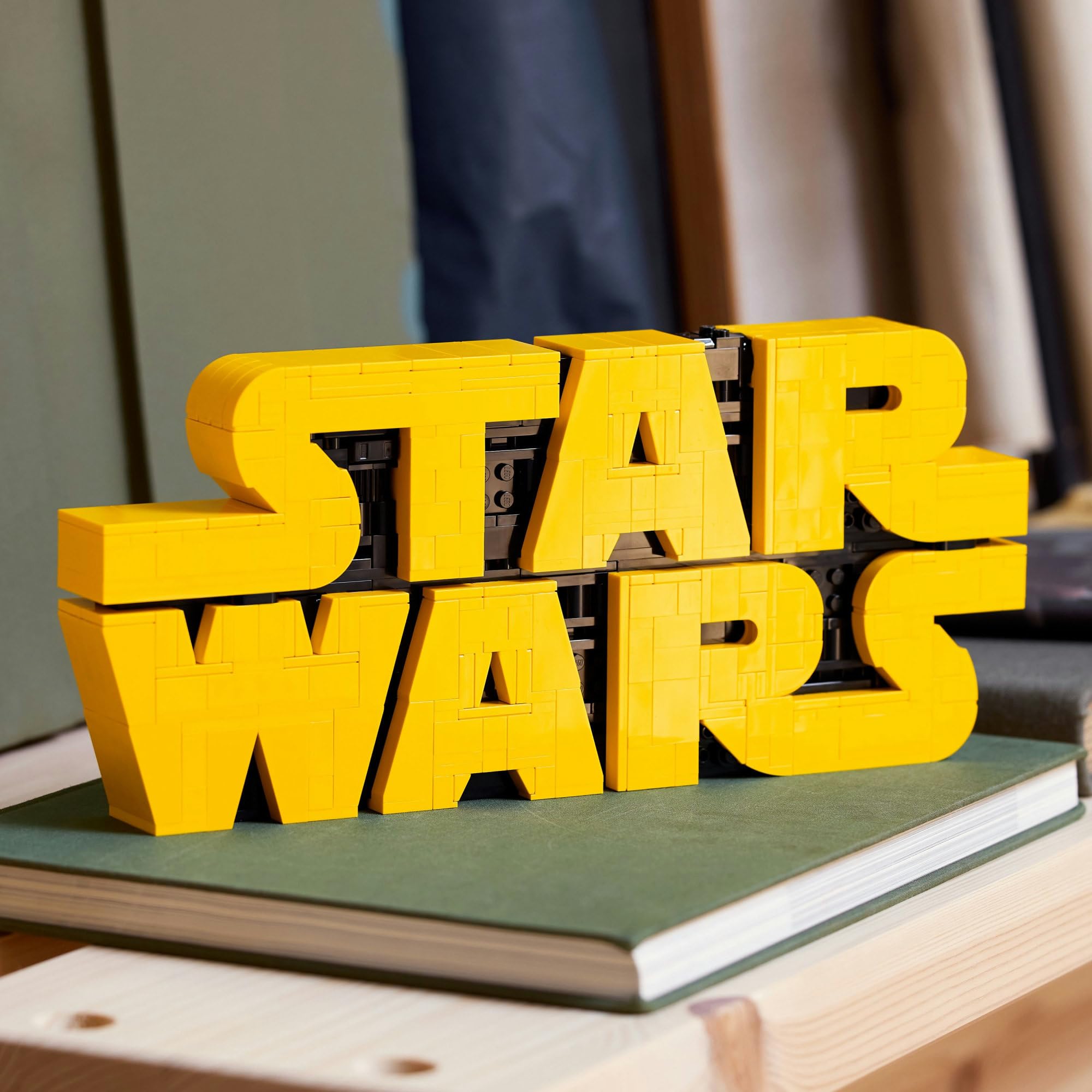 Foto 6 | Bloques De Construcción Lego Star Wars Logotipo De Star Wars Construido En Ladrillo - Venta Internacional.