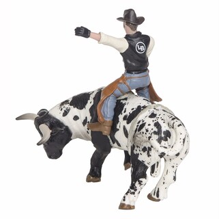 Foto 5 | Toy Little Buster Toys Bucking Bull And Rider, Paquete De 2 - Venta Internacional.