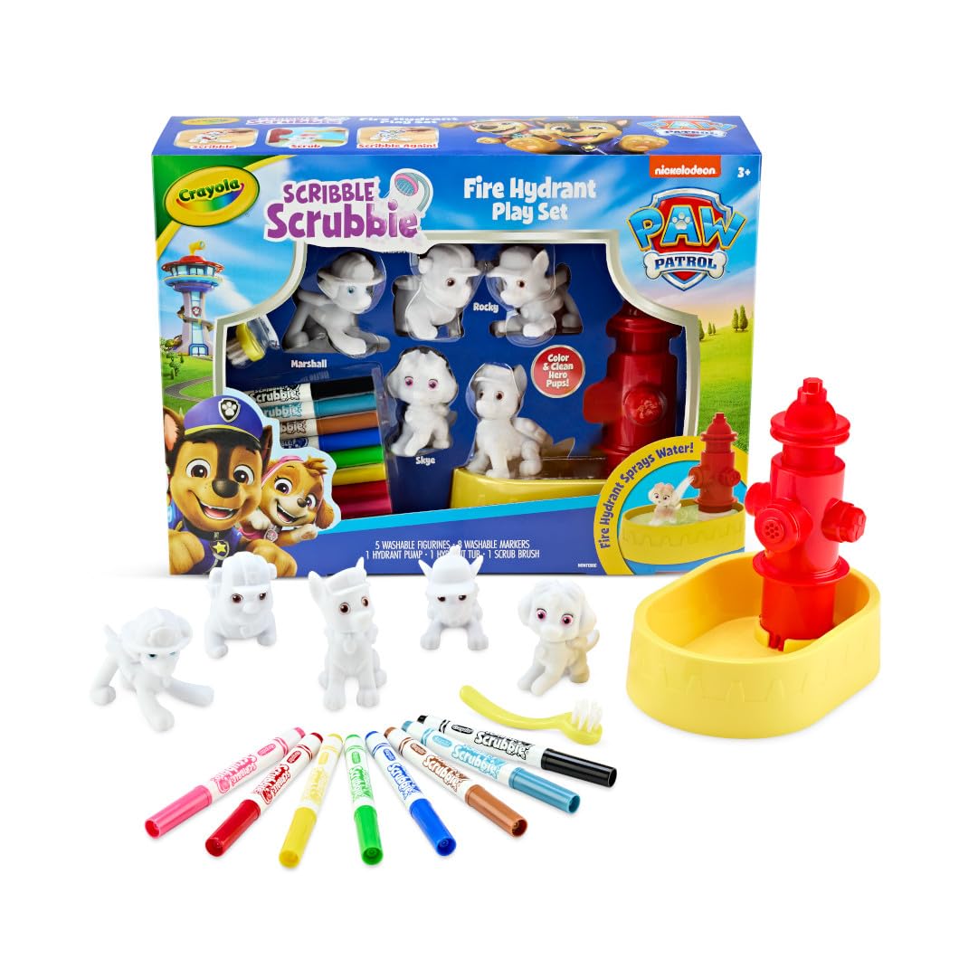 Foto 2 pulgar | Juego Crayola Scribble Scrubbies La Patrulla Canina Con 5 Figuras - Venta Internacional.