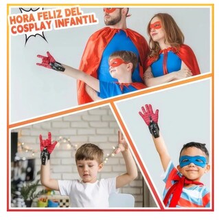 Foto 6 | Lanza Telarañas Spiderman-juego De Rol Infantil Para Niños Q