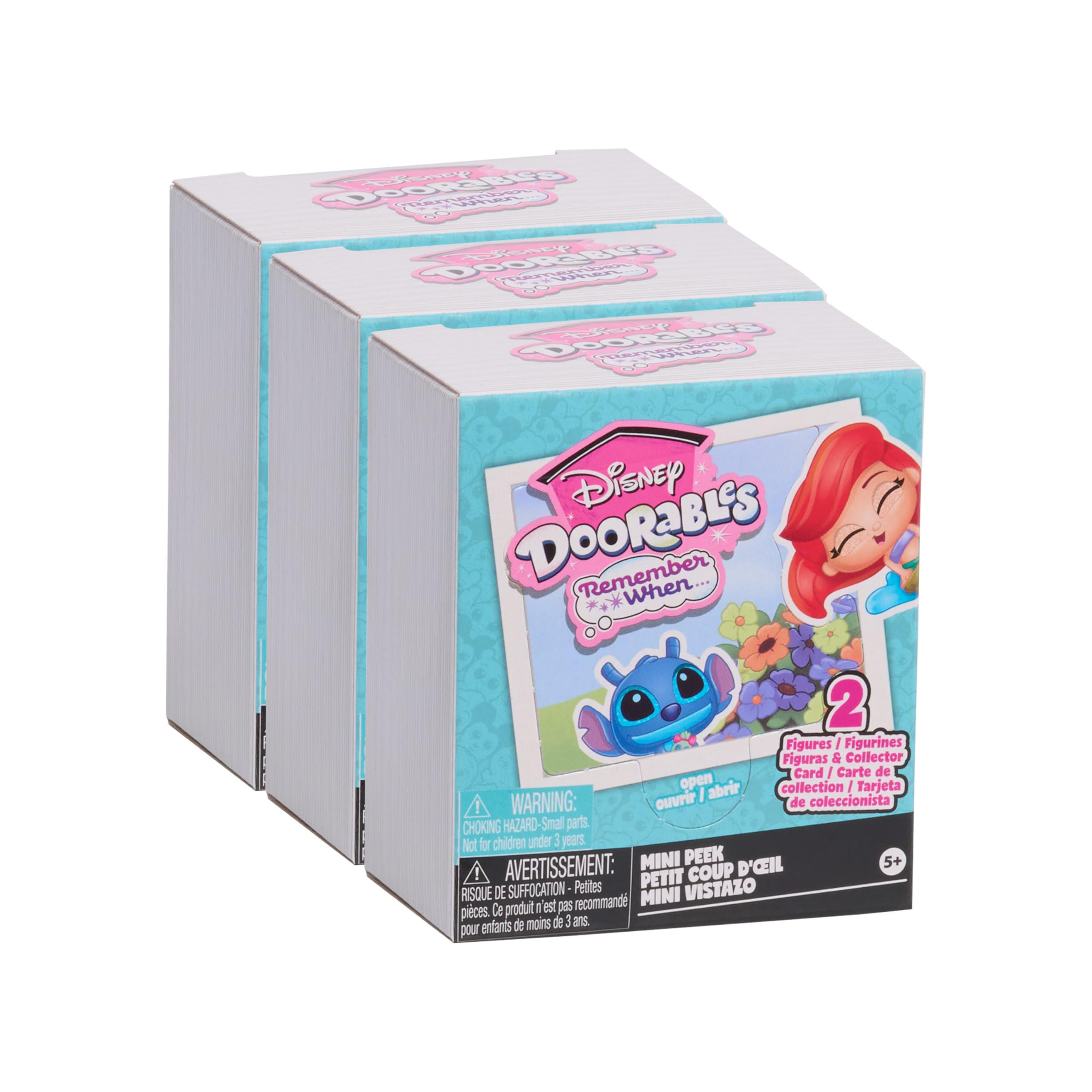 Foto 2 pulgar | Juego De 3 Objetos Doorables Disney De Toy Just Play - Venta Internacional.