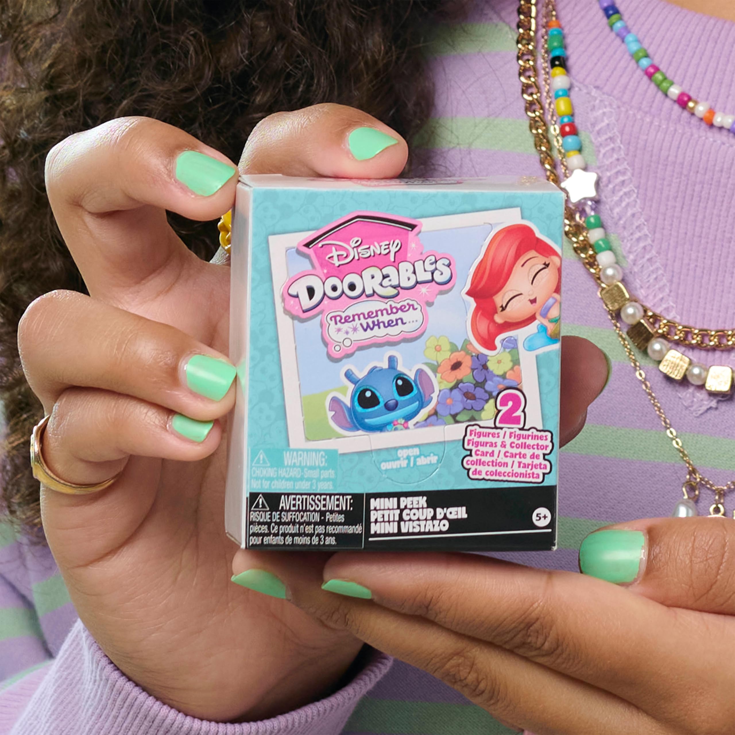 Foto 2 | Juego De 3 Objetos Doorables Disney De Toy Just Play - Venta Internacional.