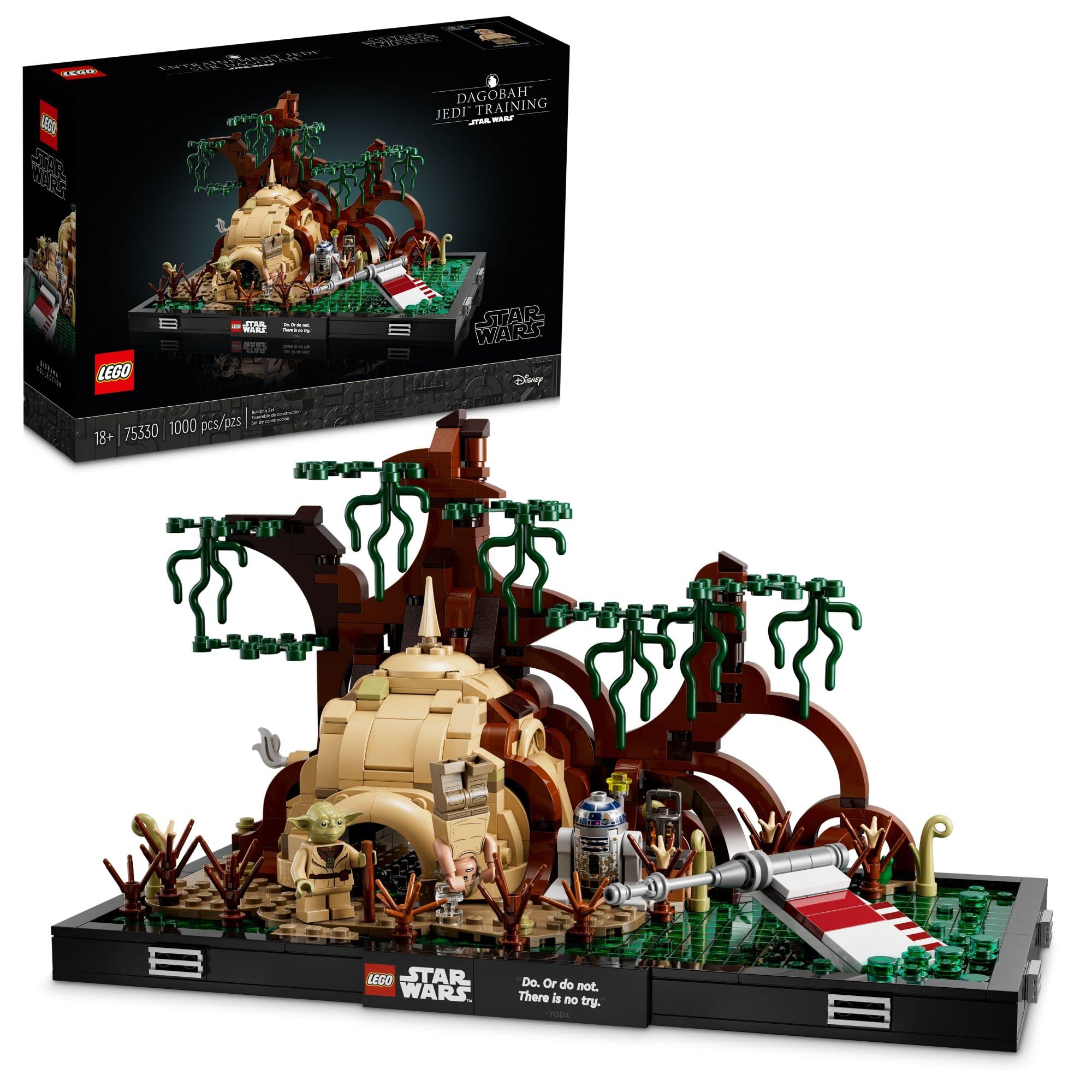 Foto 1 | Set De Dioramas De Entrenamiento De Jedi Dagobah 75330 De Lego Star Wars - Venta Internacional.