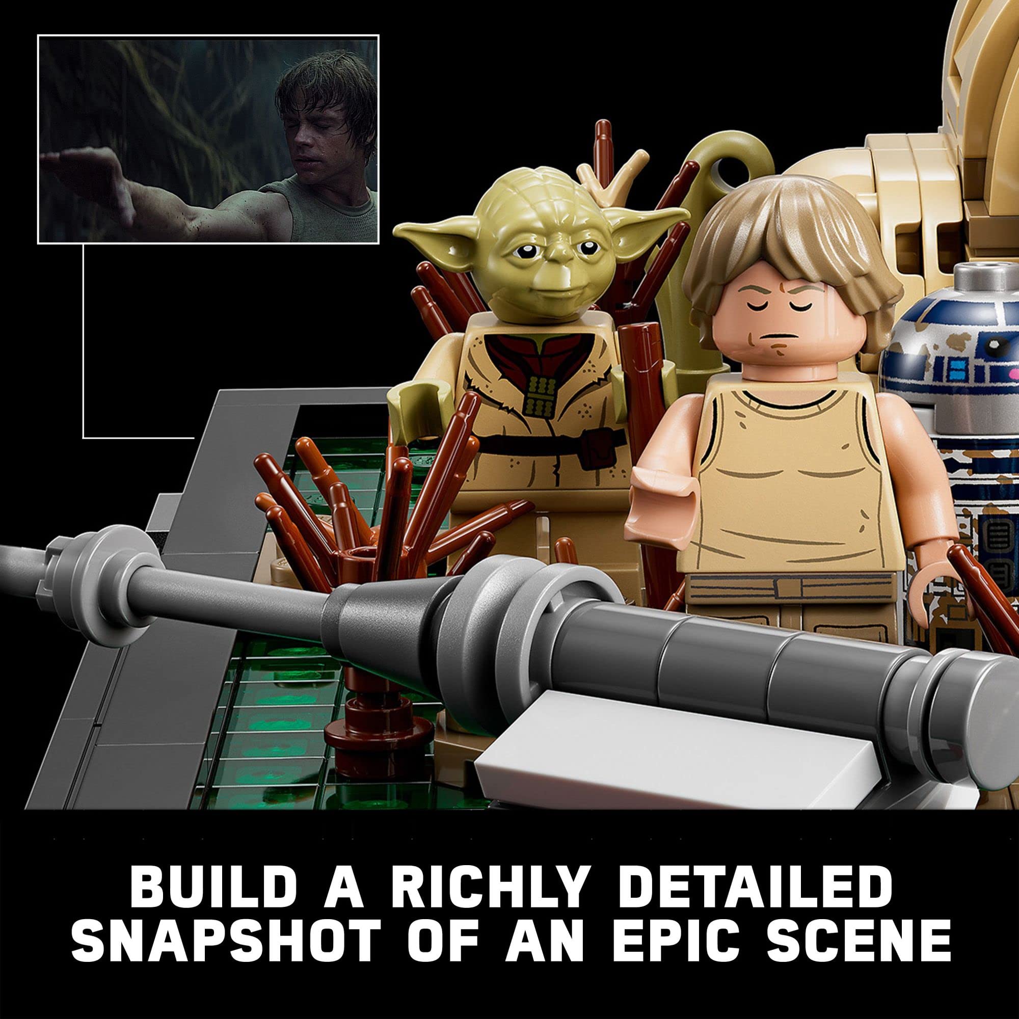 Foto 4 | Set De Dioramas De Entrenamiento De Jedi Dagobah 75330 De Lego Star Wars - Venta Internacional.