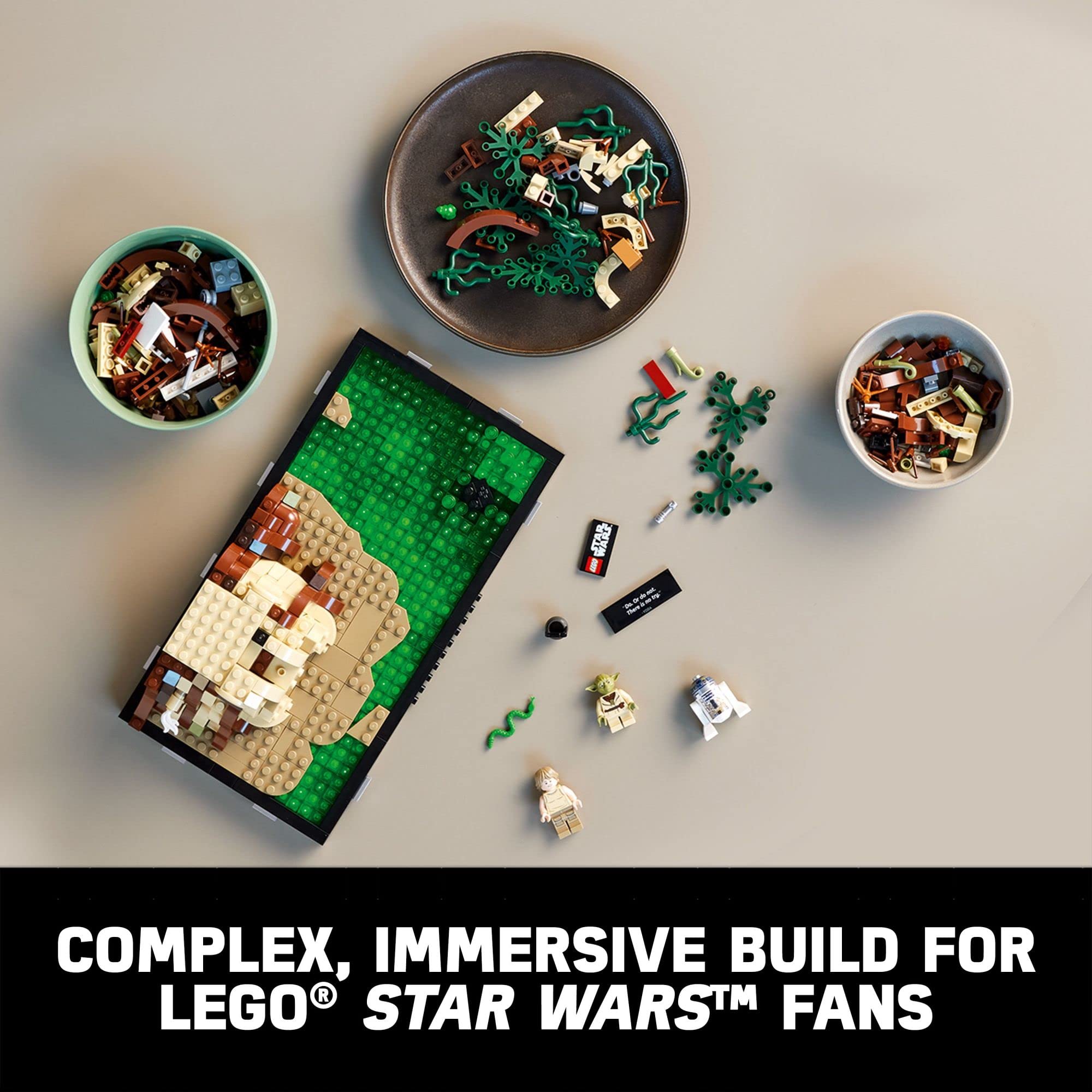 Foto 7 pulgar | Set De Dioramas De Entrenamiento De Jedi Dagobah 75330 De Lego Star Wars - Venta Internacional.