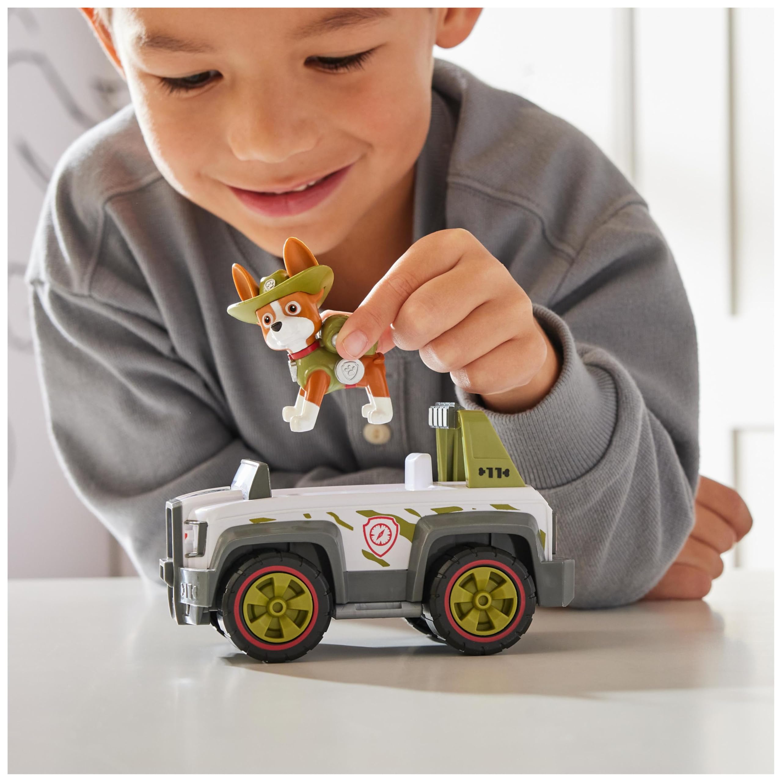 Foto 4 pulgar | Coche De Juguete Paw Patrol Jungle Cruiser Con Rastreador De Figuras De Más De 3 Años - Venta Internacional.
