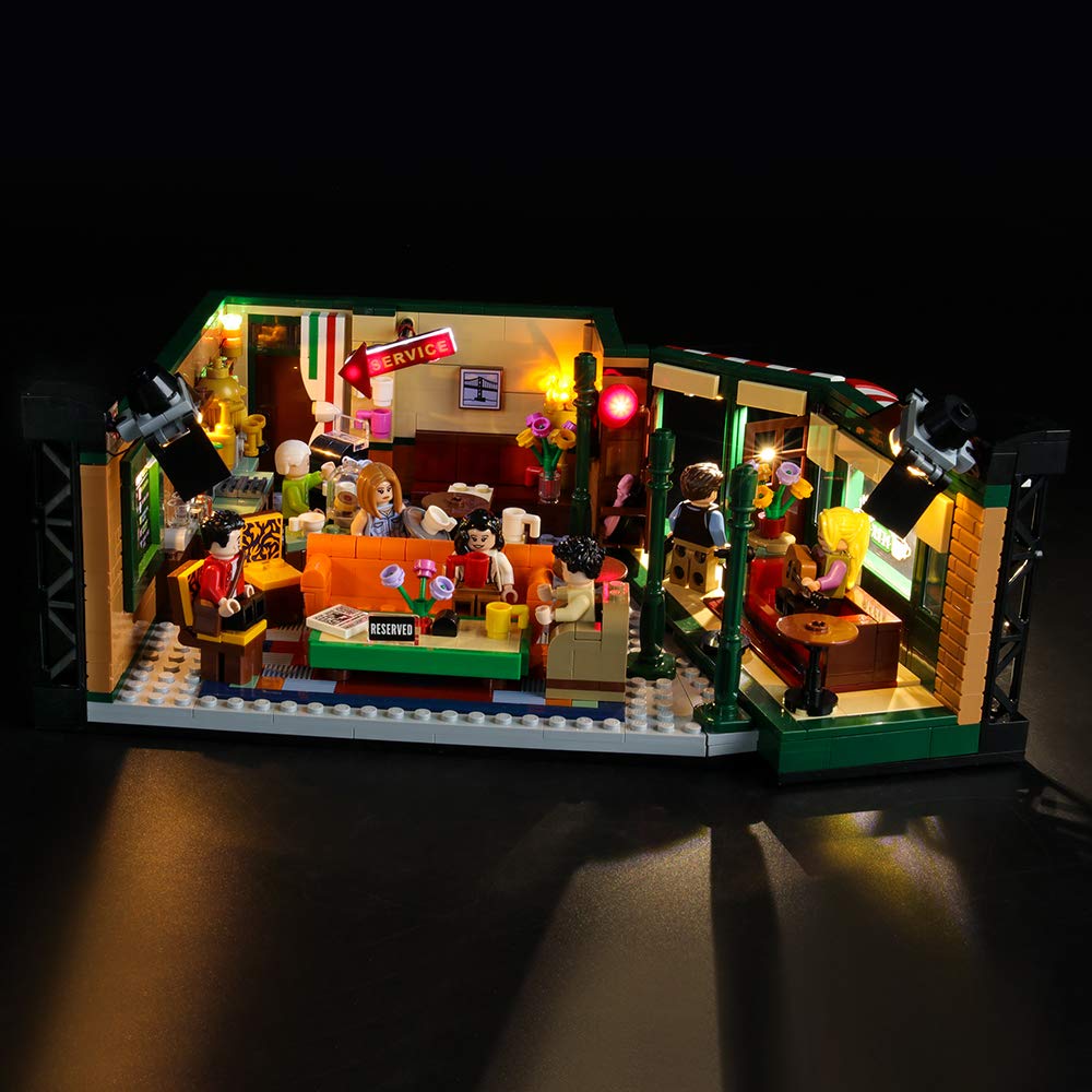 Foto 2 pulgar | Kit De Iluminación Led Briksmax Para Lego Friends Central Perk 21319 - Venta Internacional.
