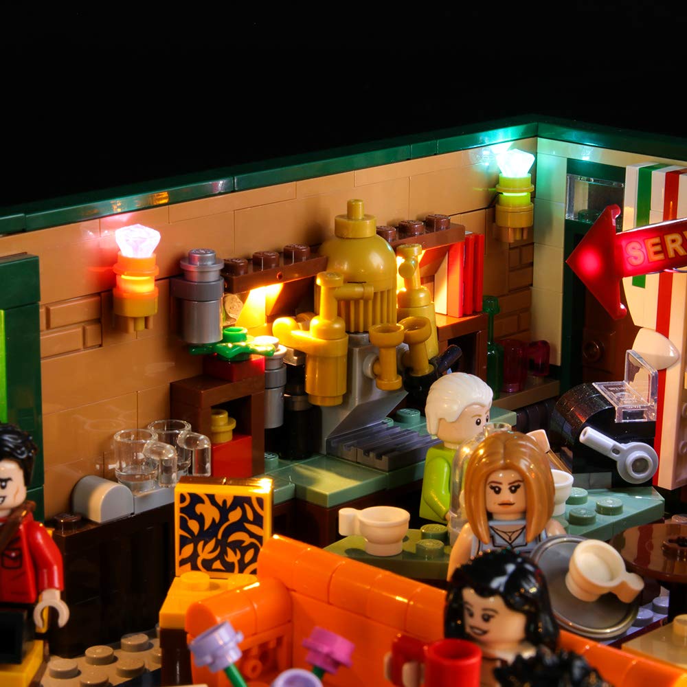Foto 5 pulgar | Kit De Iluminación Led Briksmax Para Lego Friends Central Perk 21319 - Venta Internacional.