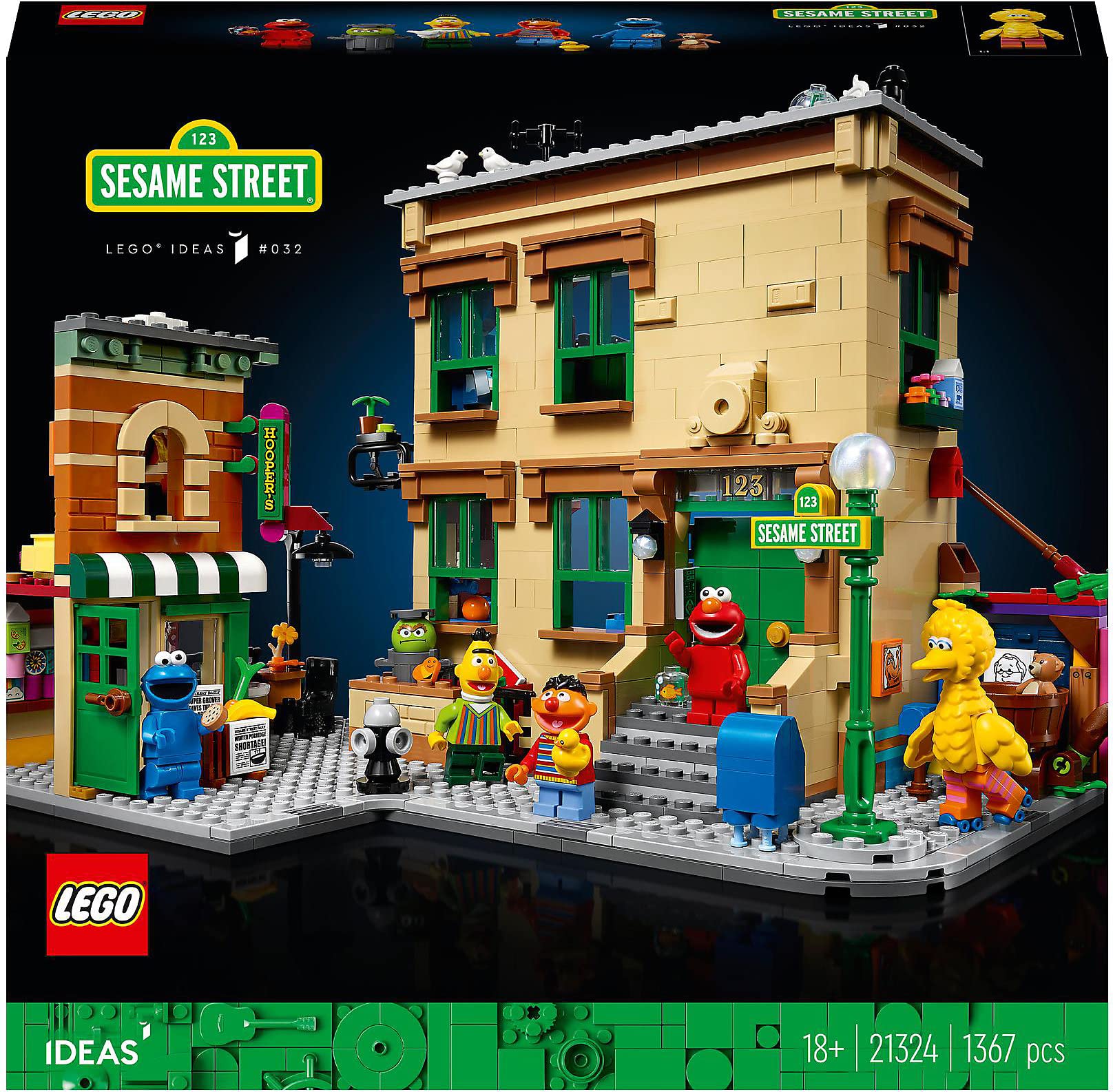 Foto 2 pulgar | Kit De Construcción Lego Ideas 123 Sesame Street 21324 1367 Piezas - Venta Internacional.