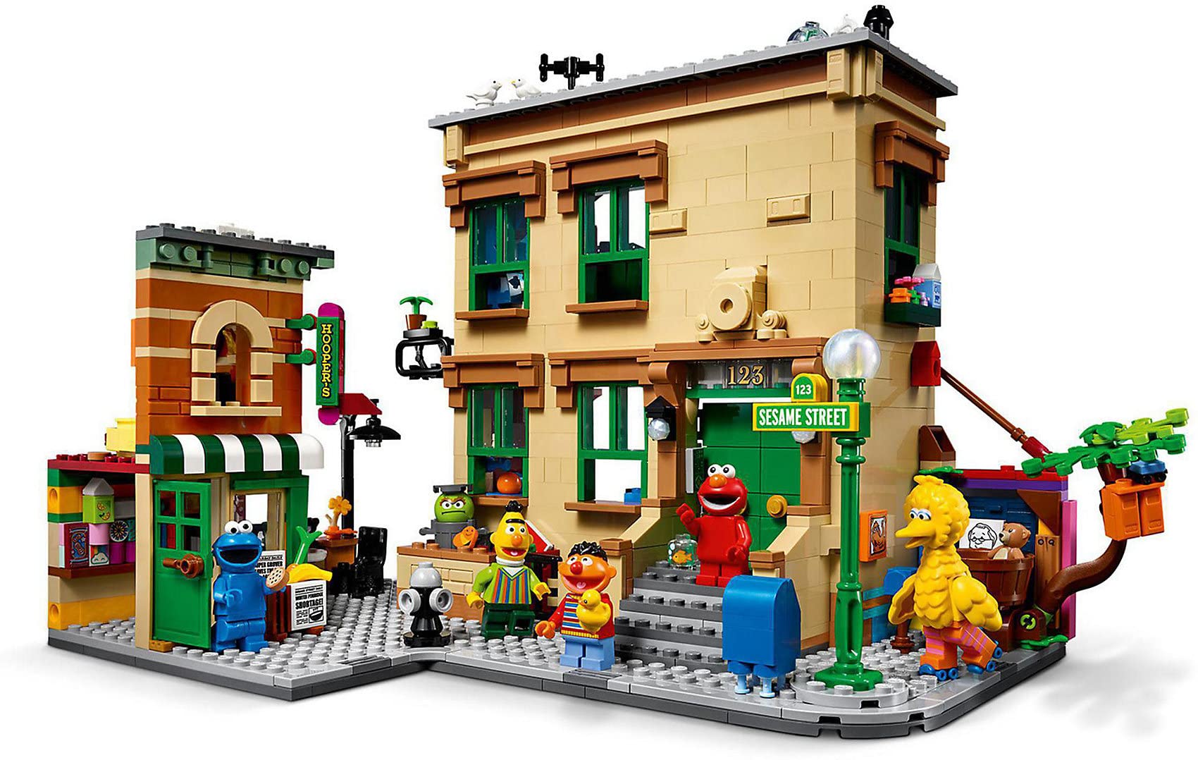 Foto 4 pulgar | Kit De Construcción Lego Ideas 123 Sesame Street 21324 1367 Piezas - Venta Internacional.