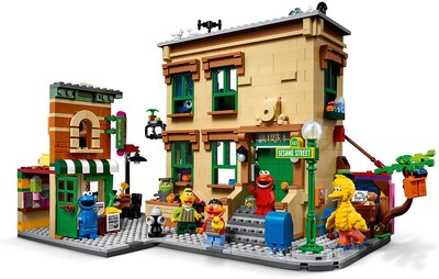 Foto 3 | Kit De Construcción Lego Ideas 123 Sesame Street 21324 1367 Piezas - Venta Internacional.