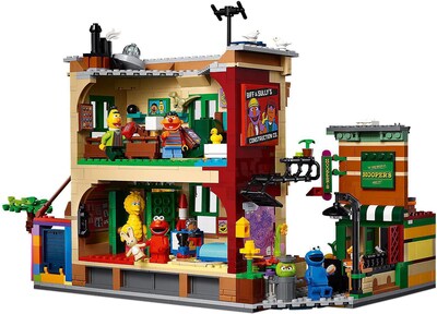 Foto 4 | Kit De Construcción Lego Ideas 123 Sesame Street 21324 1367 Piezas - Venta Internacional.