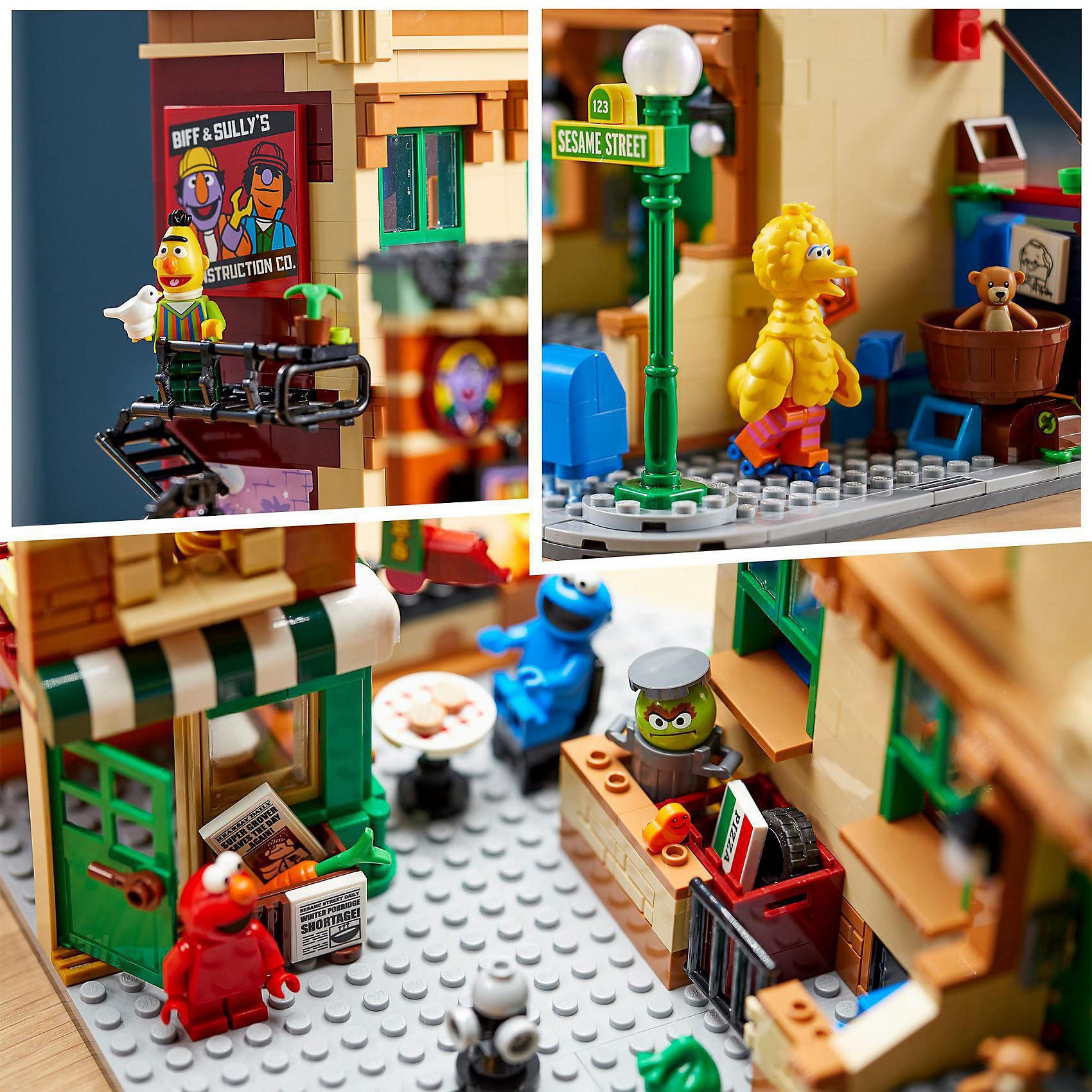 Foto 6 pulgar | Kit De Construcción Lego Ideas 123 Sesame Street 21324 1367 Piezas - Venta Internacional.