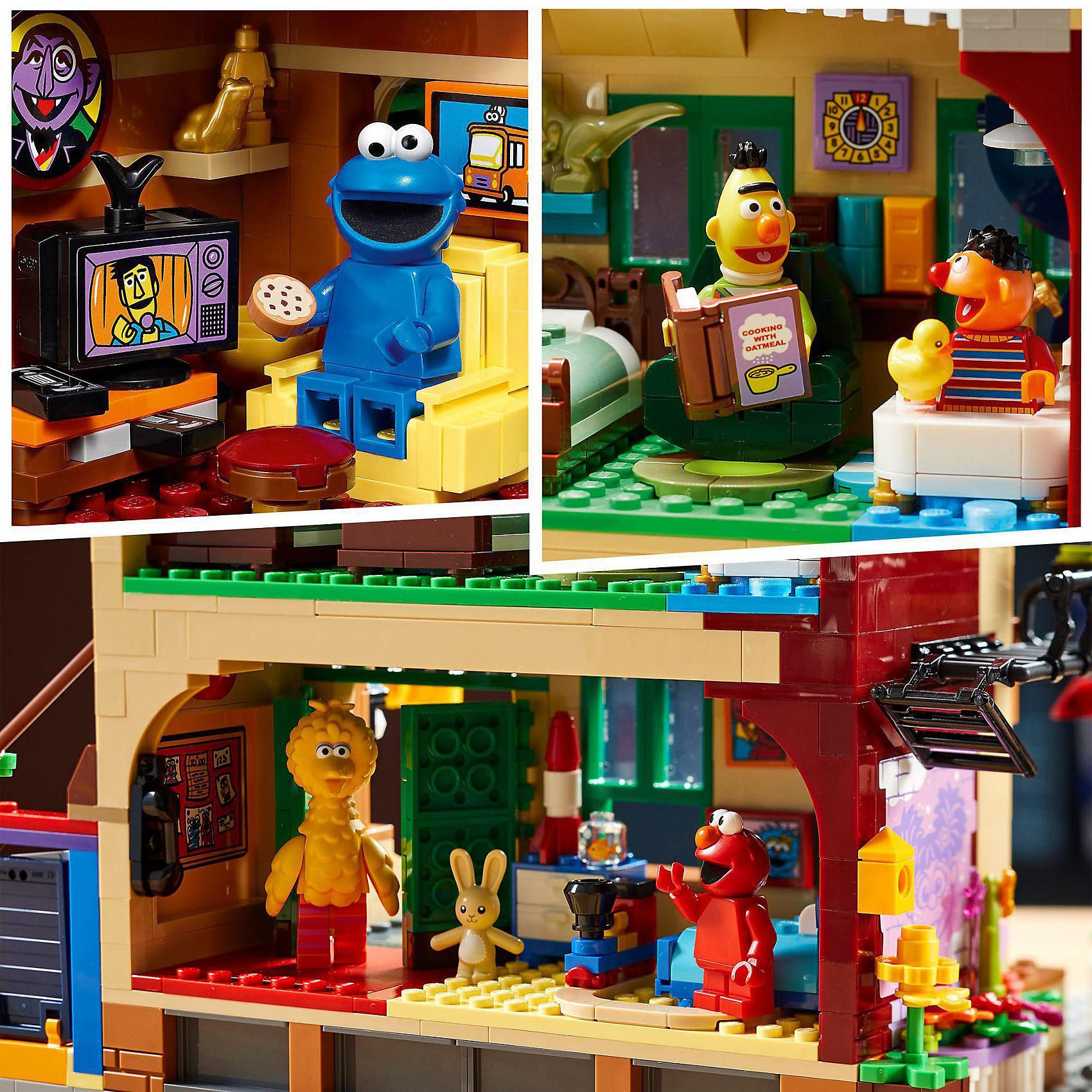 Foto 7 pulgar | Kit De Construcción Lego Ideas 123 Sesame Street 21324 1367 Piezas - Venta Internacional.
