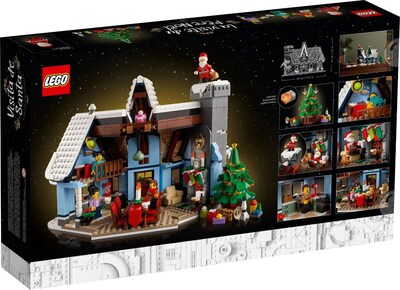 Foto 2 | Kit De Construcción Lego Creator Winter Village Santa's Visit 10293 - Venta Internacional.