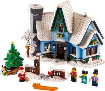 Foto 3 | Kit De Construcción Lego Creator Winter Village Santa's Visit 10293 - Venta Internacional.