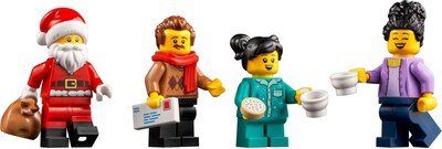 Foto 6 | Kit De Construcción Lego Creator Winter Village Santa's Visit 10293 - Venta Internacional.