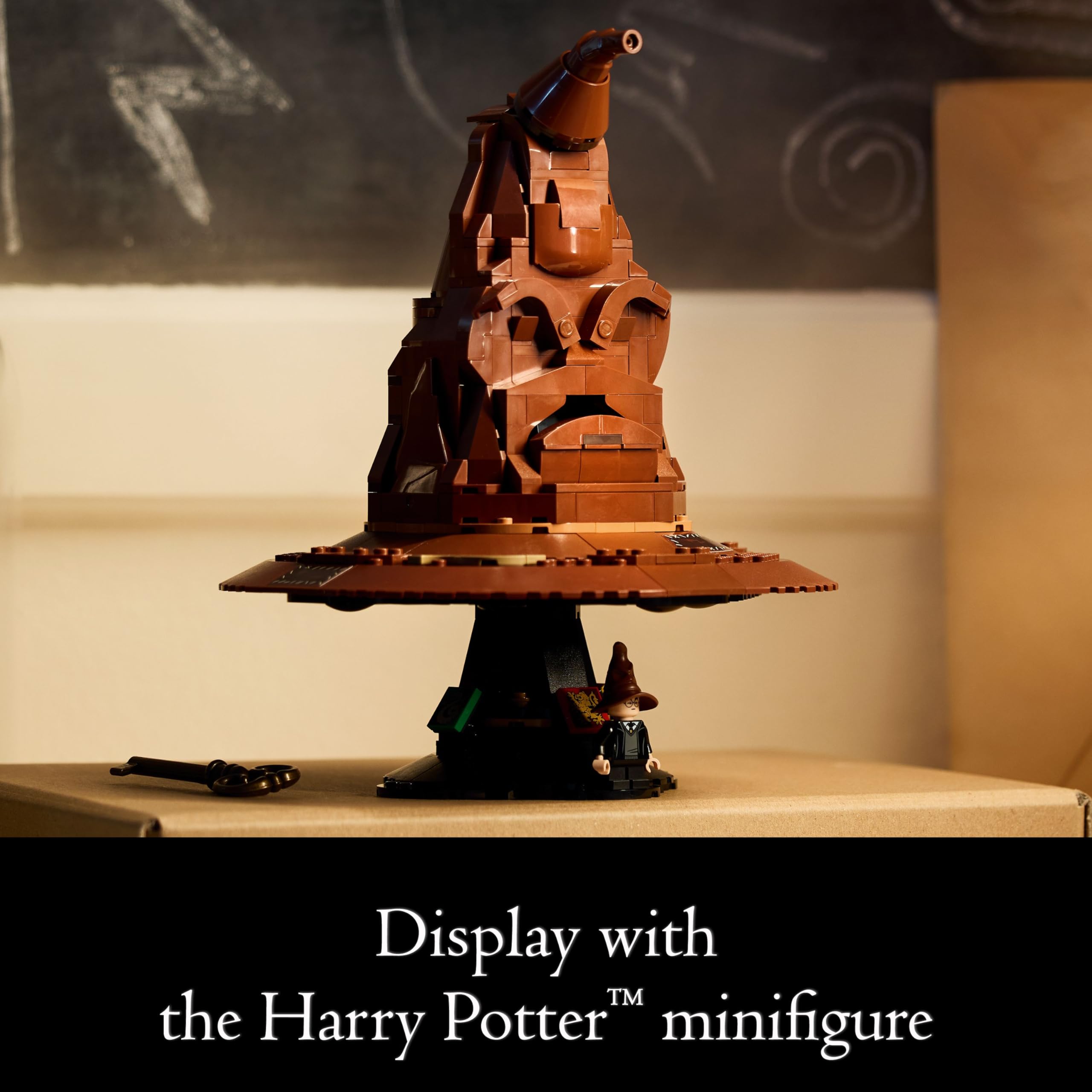Foto 5 pulgar | Set De Construcción Lego Harry Potter The Talking Magic Sorting Hat - Venta Internacional.