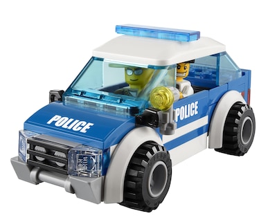 Foto 4 | Coche Patrulla De Policía Lego City 4436 De Juguete Con 2 Minifiguras - Venta Internacional.