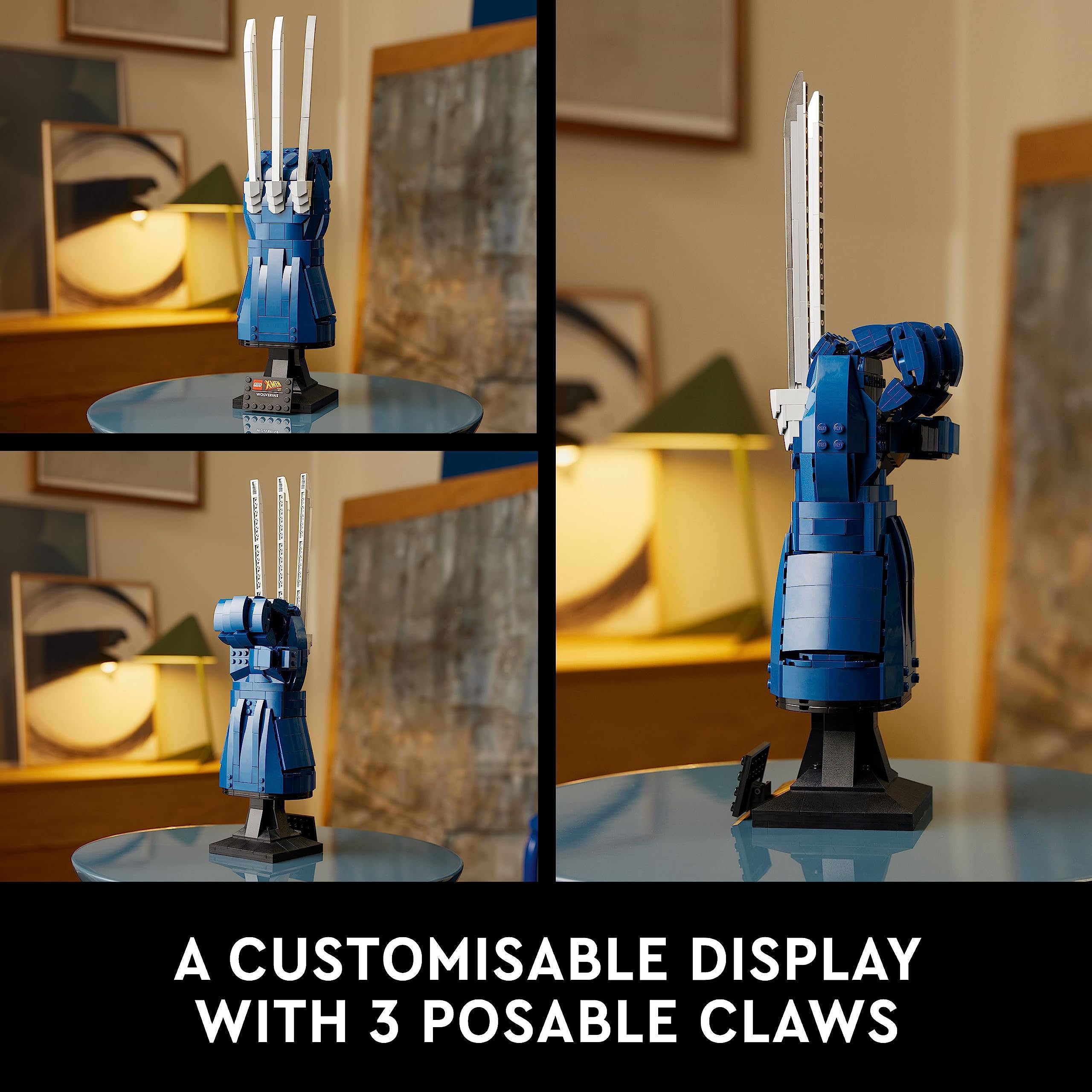 Foto 3 pulgar | Bloques De Juguete Lego Super Heroes Wolverine Adamantium Claw 76250 - Venta Internacional.