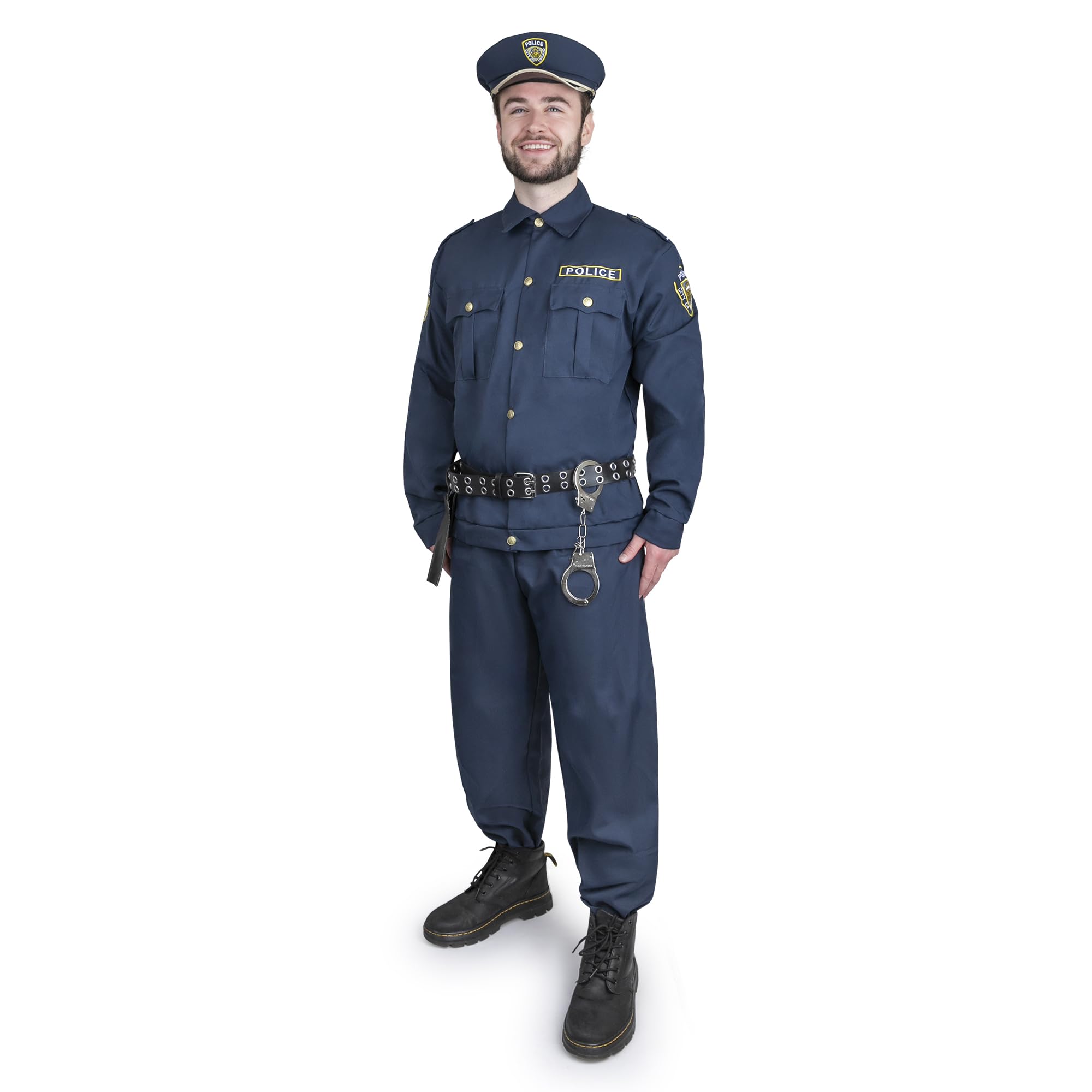Foto 2 pulgar | Costume Dress Up America Para Oficial De Policía Adulto, Talla Pequeña - Venta Internacional.