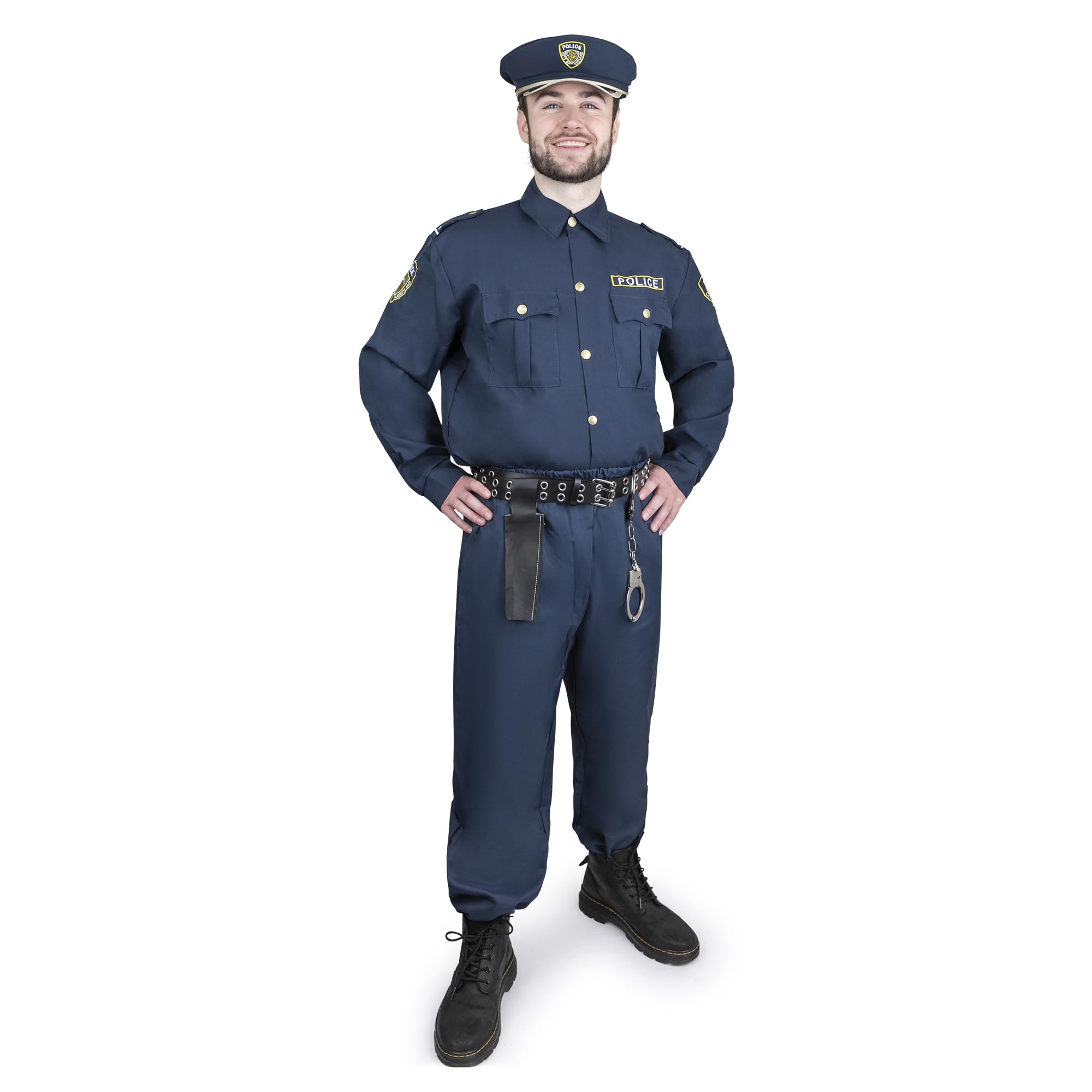 Foto 3 pulgar | Costume Dress Up America Para Oficial De Policía Adulto, Talla Pequeña - Venta Internacional.