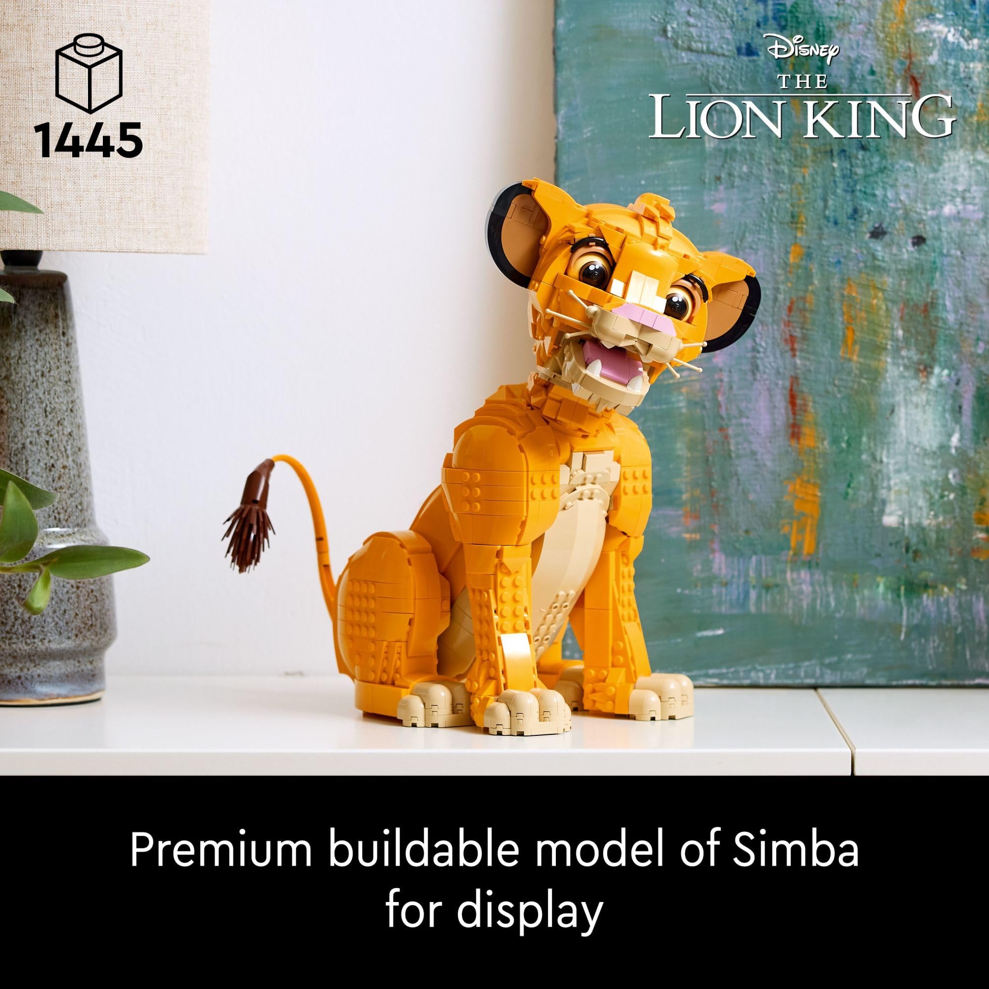 Foto 3 pulgar | Set De Construcción Lego Disney Young Simba The Lion King Fan - Venta Internacional.