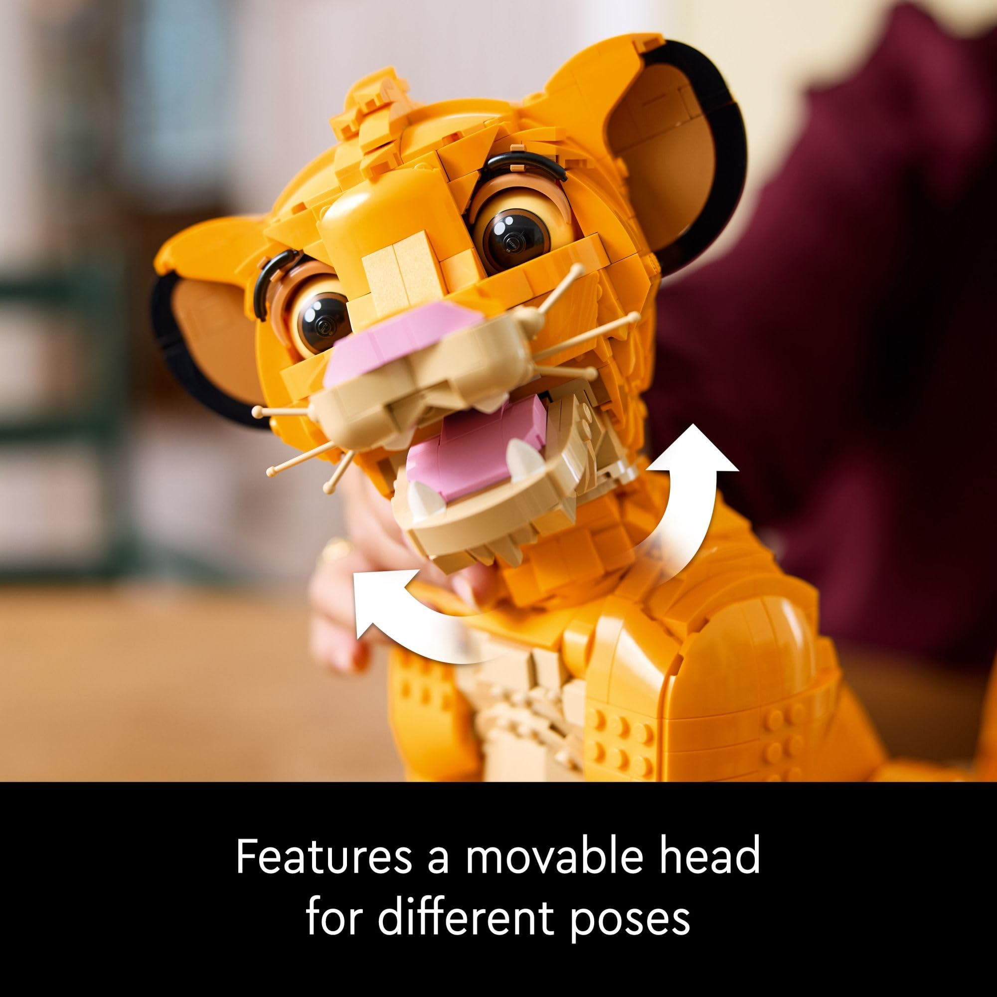 Foto 3 | Set De Construcción Lego Disney Young Simba The Lion King Fan - Venta Internacional.
