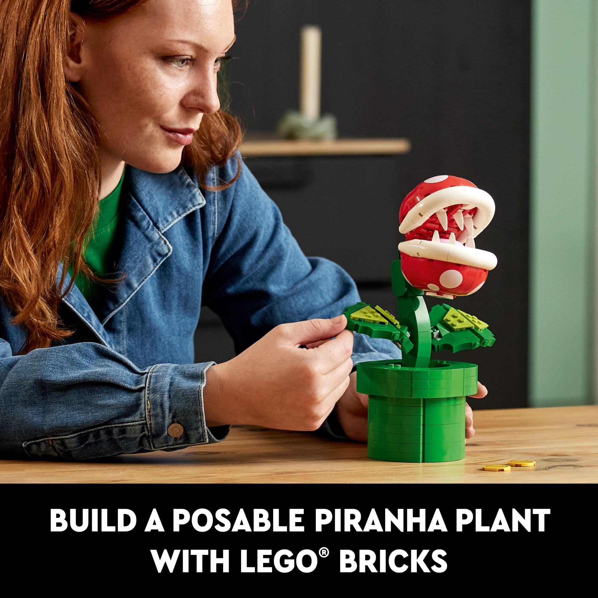 Foto 6 pulgar | Juguete De Construcción Lego Super Mario Piranha Plant 71426 - Venta Internacional.