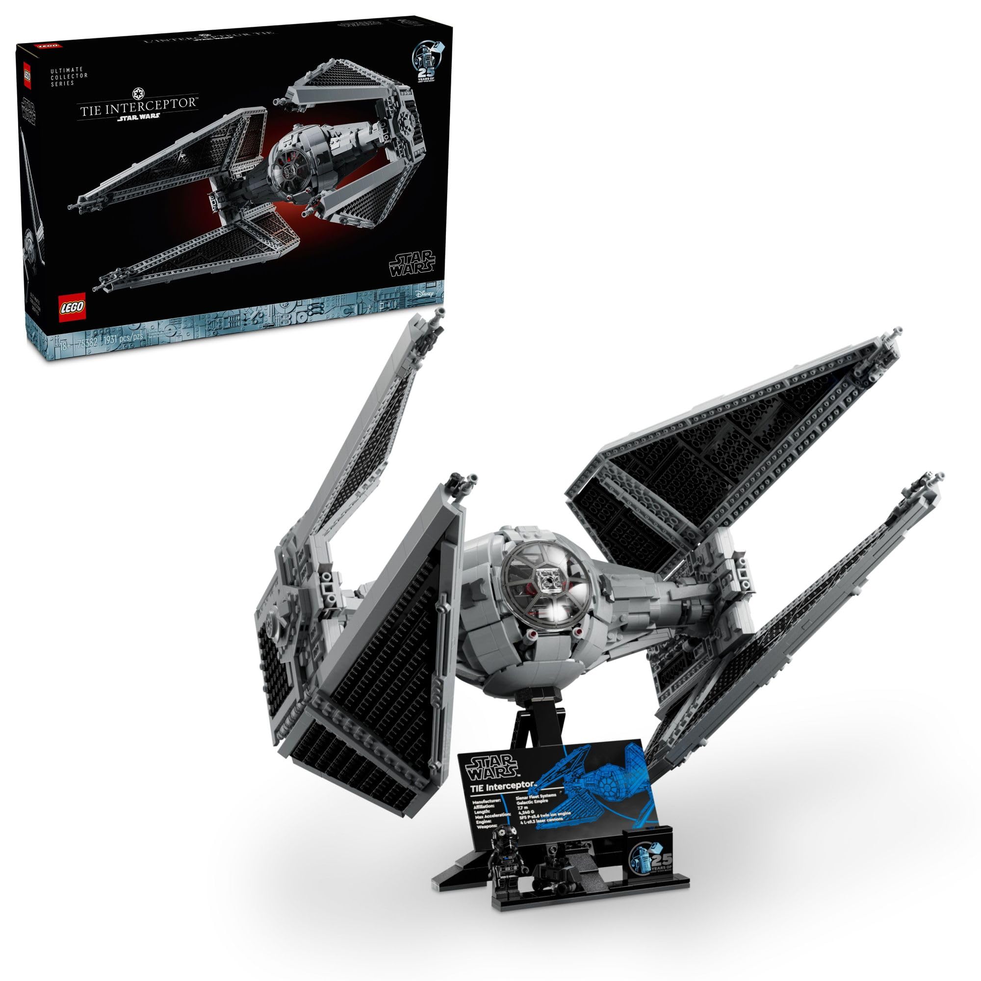 Foto 2 pulgar | Set De Construcción Lego Star Wars Ultimate Collector Tie Interceptor 75382 - Venta Internacional.
